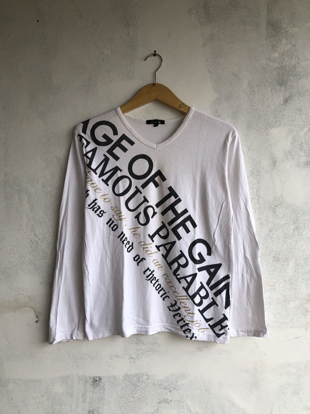KMRii POEM AGE OF THE GAIN FAMOUS PARABLE IFSIX STYLE Size US L / EU 52-54 / 3 - 1 Thumbnail