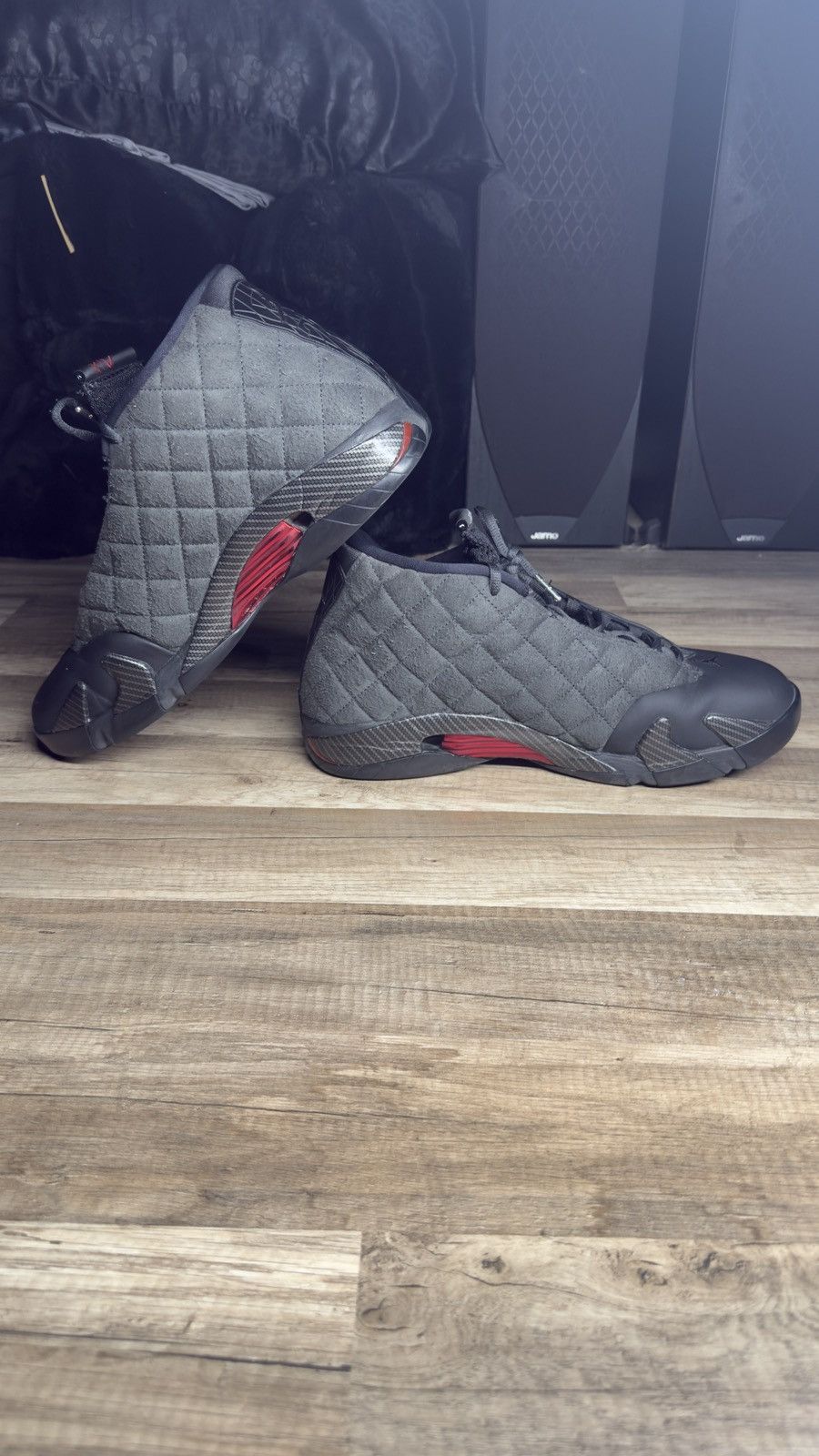 Jordan Brand Nike Air Jordan 14 Retro SE 'Black Ferrari' Size US 13 / EU 46 - 5 Thumbnail
