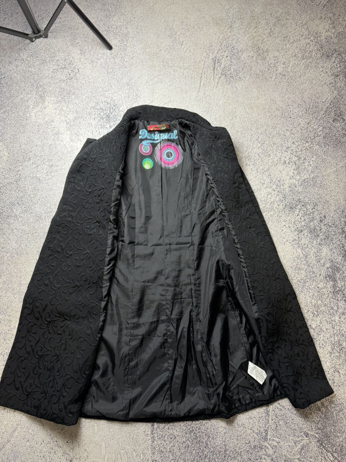 Desigual Ladies Desigual Multicolored Long Coat Size 38 Size XS / US 0-2 / IT 36-38 - 11 Thumbnail