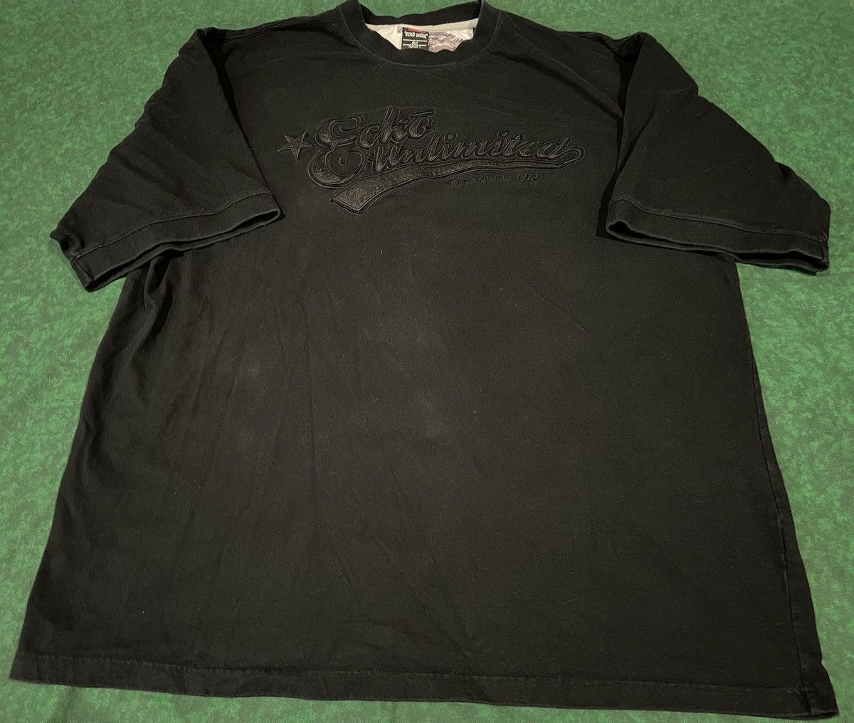 Ecko Unltd. Vintage Y2K Ecko Unltd Tshirt Black Embroidery Short Sleeve Size US XXL / EU 58 / 5 - 1 Thumbnail