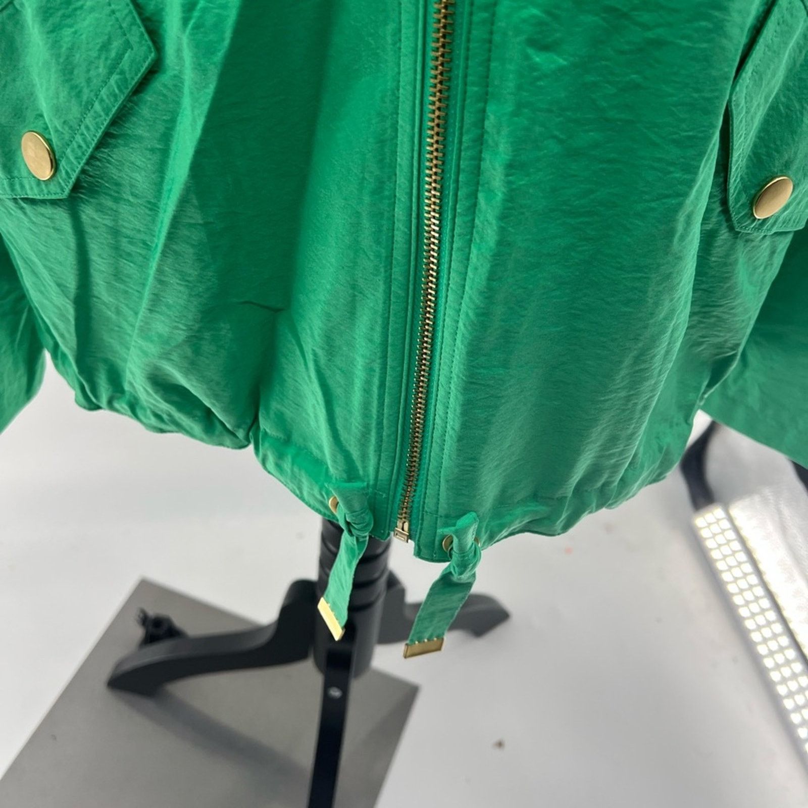 Chicos Chico's Zenergy Green Jacket Size 1 (M) Size M / US 6-8 / IT 42-44 - 6 Thumbnail