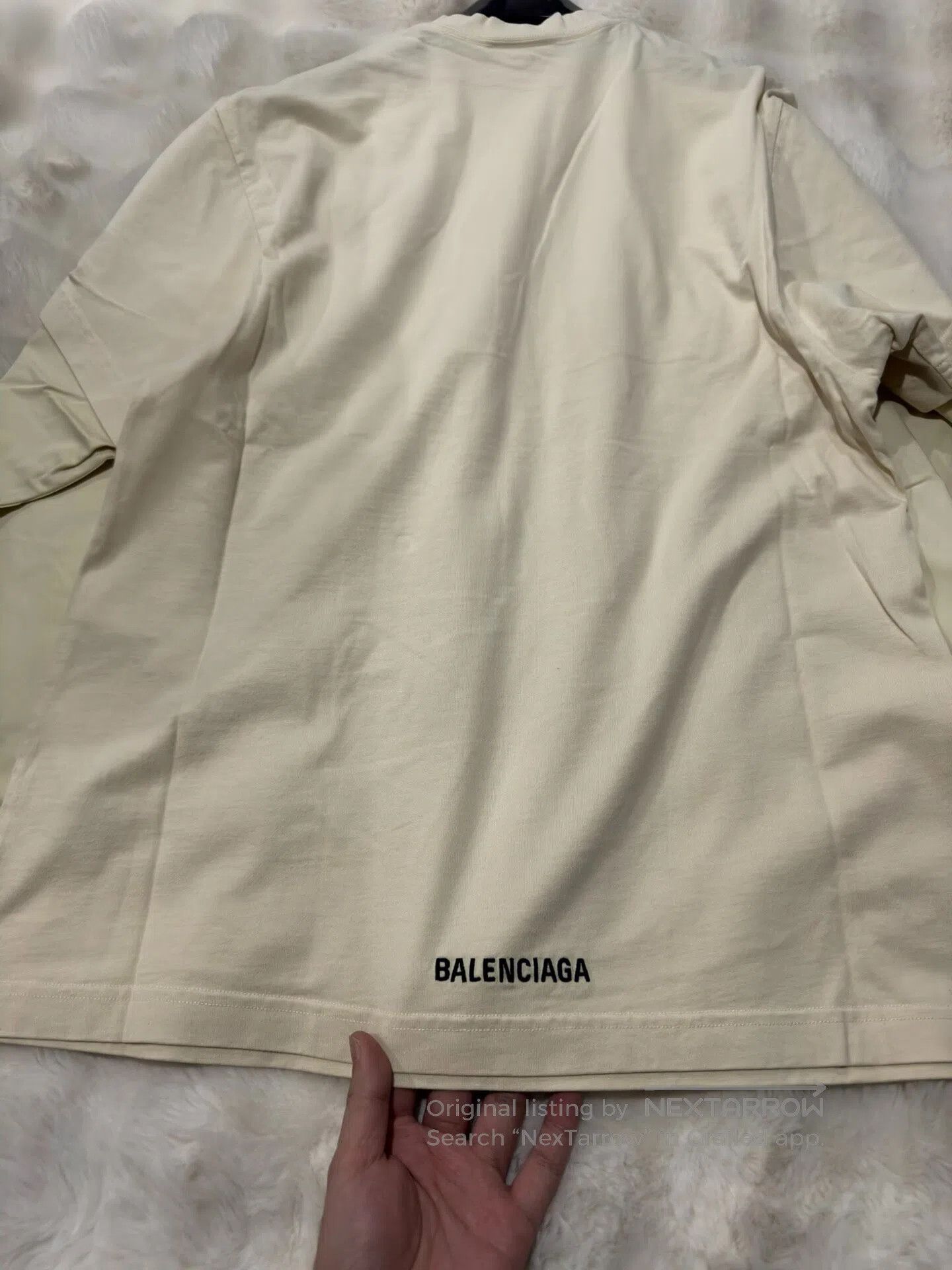 Balenciaga Balenciaga Patchwork Logo Long-Sleeve T-Shirt| Size US S / EU 44-46 / 1 - 3 Thumbnail