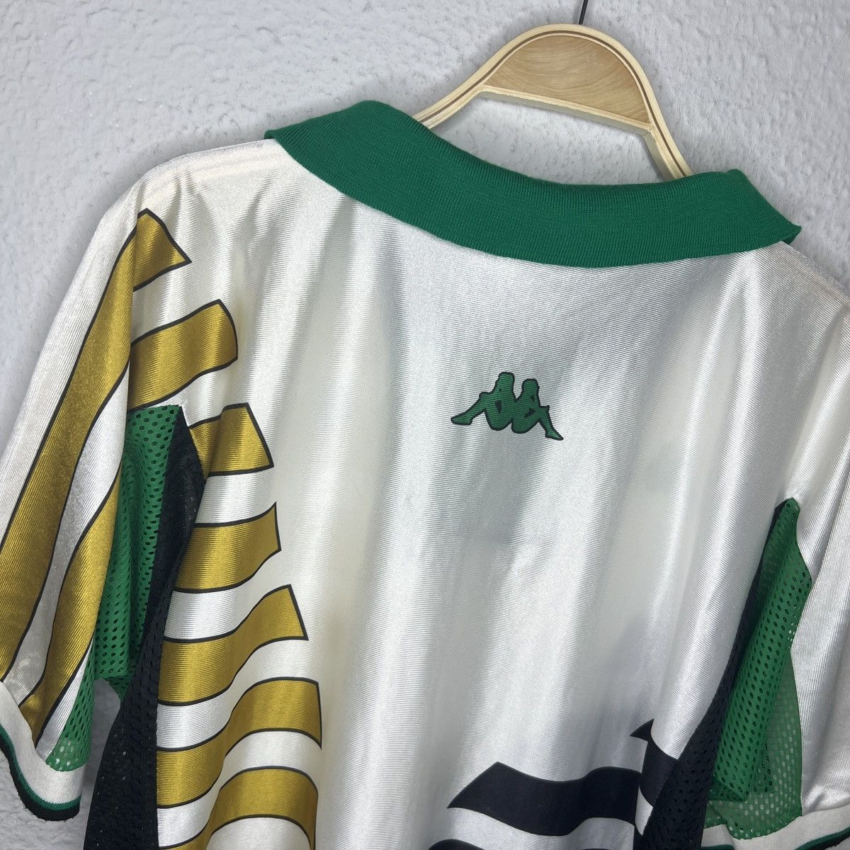 Kappa 1990s Kappa SAFA JERSEY Short Sleeve Polo Shirt Size US M / EU 48-50 / 2 - 8 Thumbnail