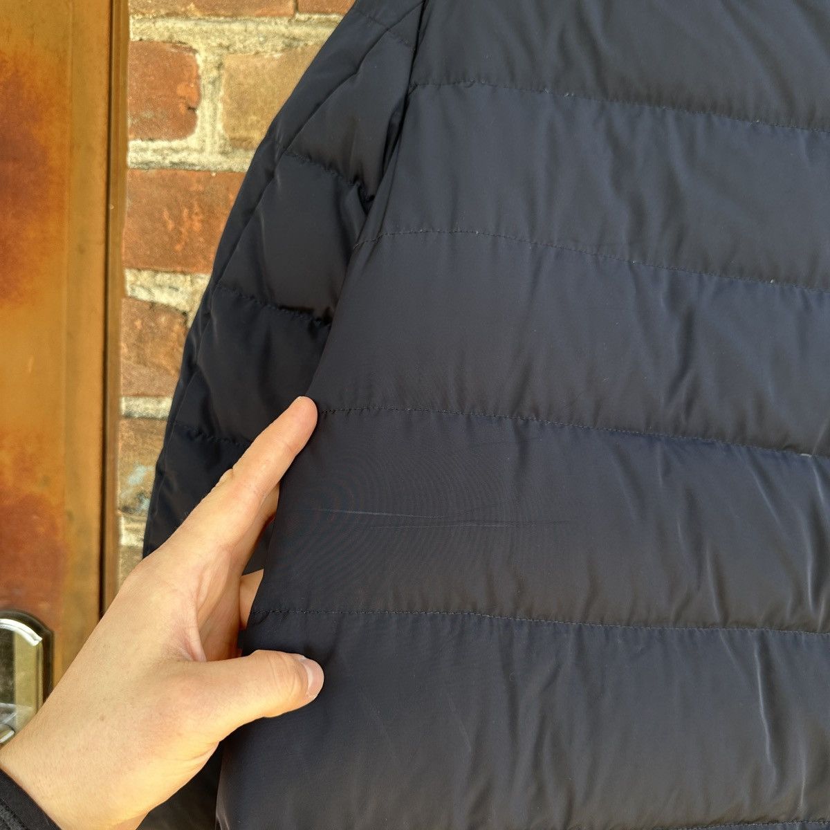 Moncler Moncler Metrodora Padded Coat Parka Down Jacket Rare Womans Size L / US 10 / IT 46 - 24 Thumbnail