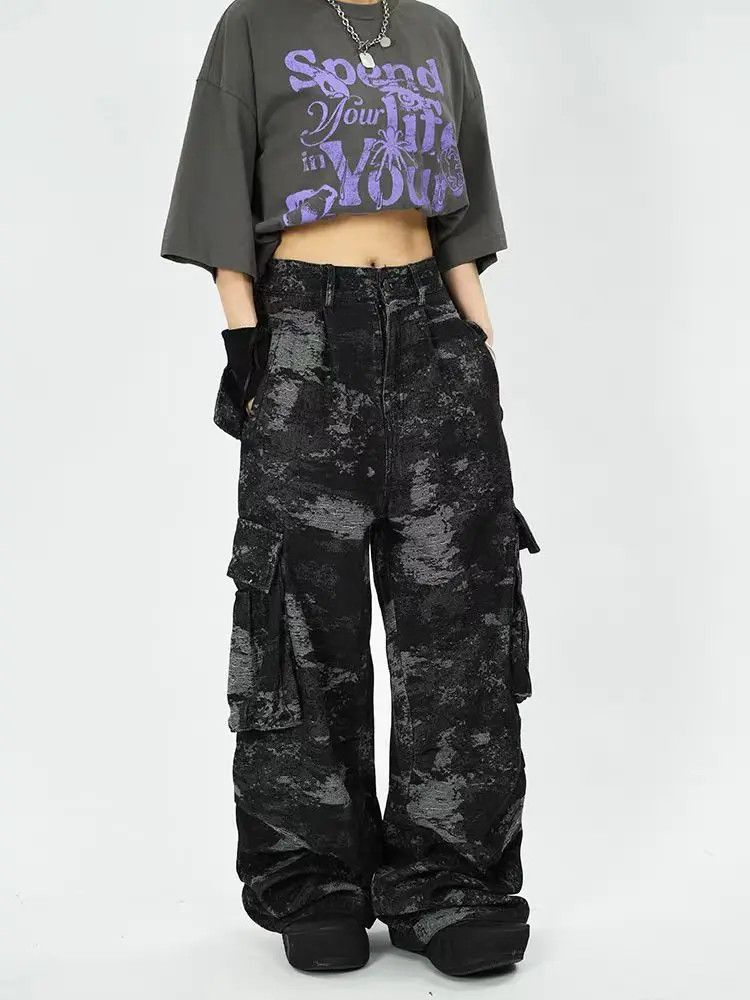Designer × Japanese Brand Vintage Streetwear Hip Hop Loose Casual Pants Size US 33 - 2 Thumbnail