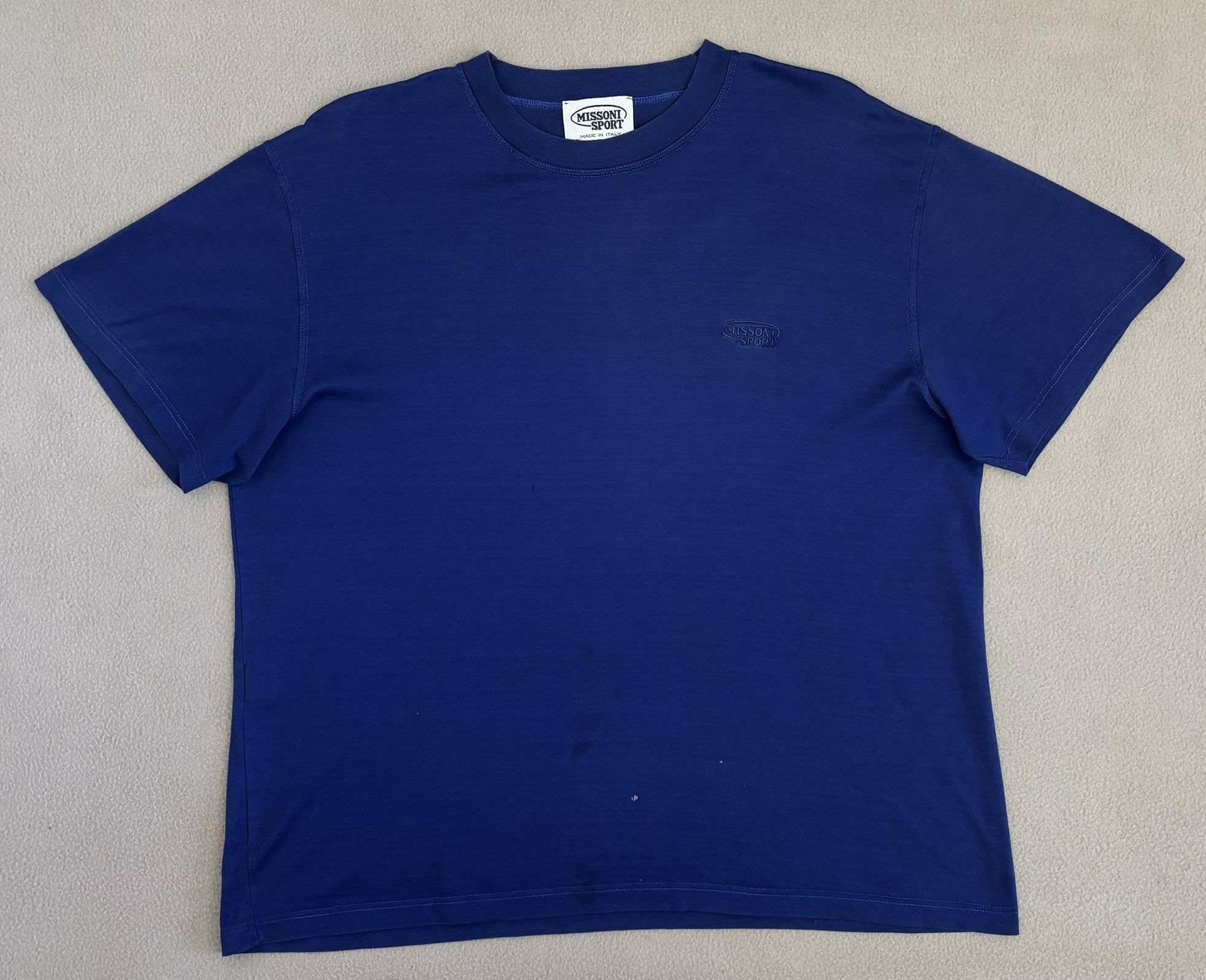 Missoni Missoni Sport T-Shirt Blue Navy Large Size US L / EU 52-54 / 3 - 5 Thumbnail