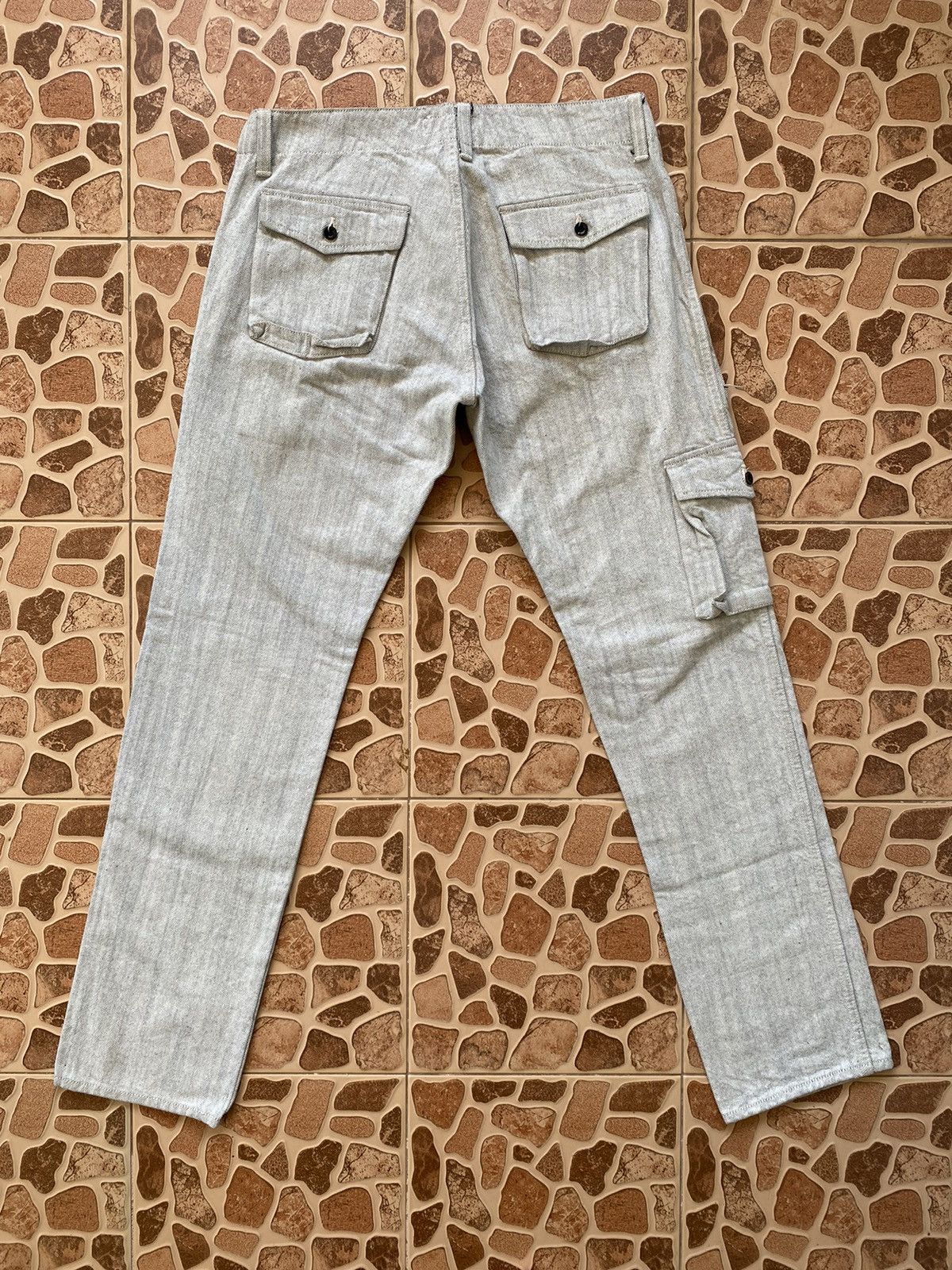 A$AP Rocky × Johnbull Raw Denim Cargo By Johnbull Size US 34 / EU 50 - 2 Thumbnail