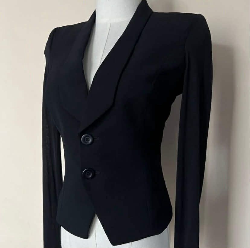 Rick Owens Rick Owens SS17 Black Wool Blazer Size M / US 6-8 / IT 42-44 - 5 Thumbnail