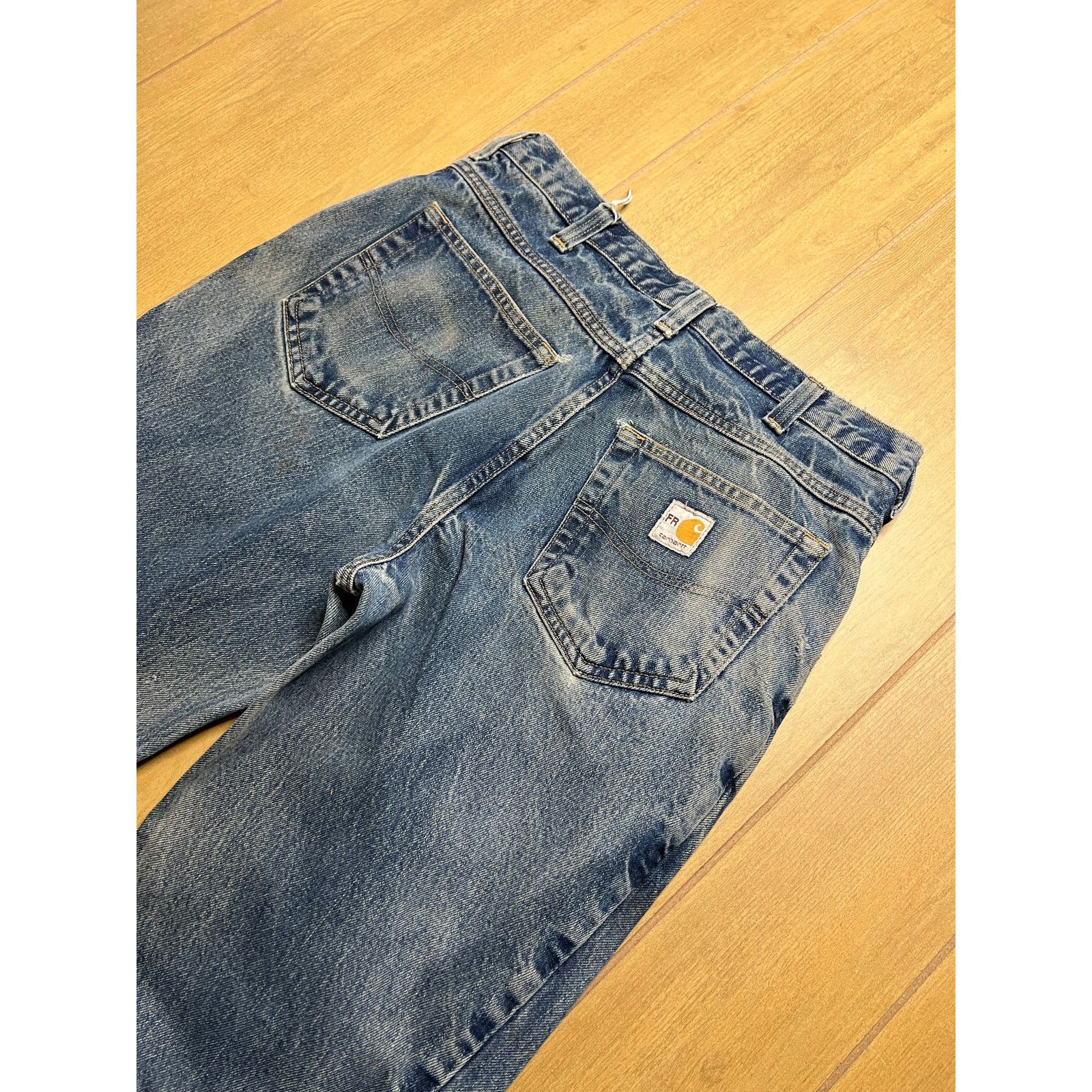 Carhartt Vintage Carhartt FR Sz 32x32 Men’s Blue Denim Jeans Y2K Size US 32 / EU 48 - 6 Thumbnail