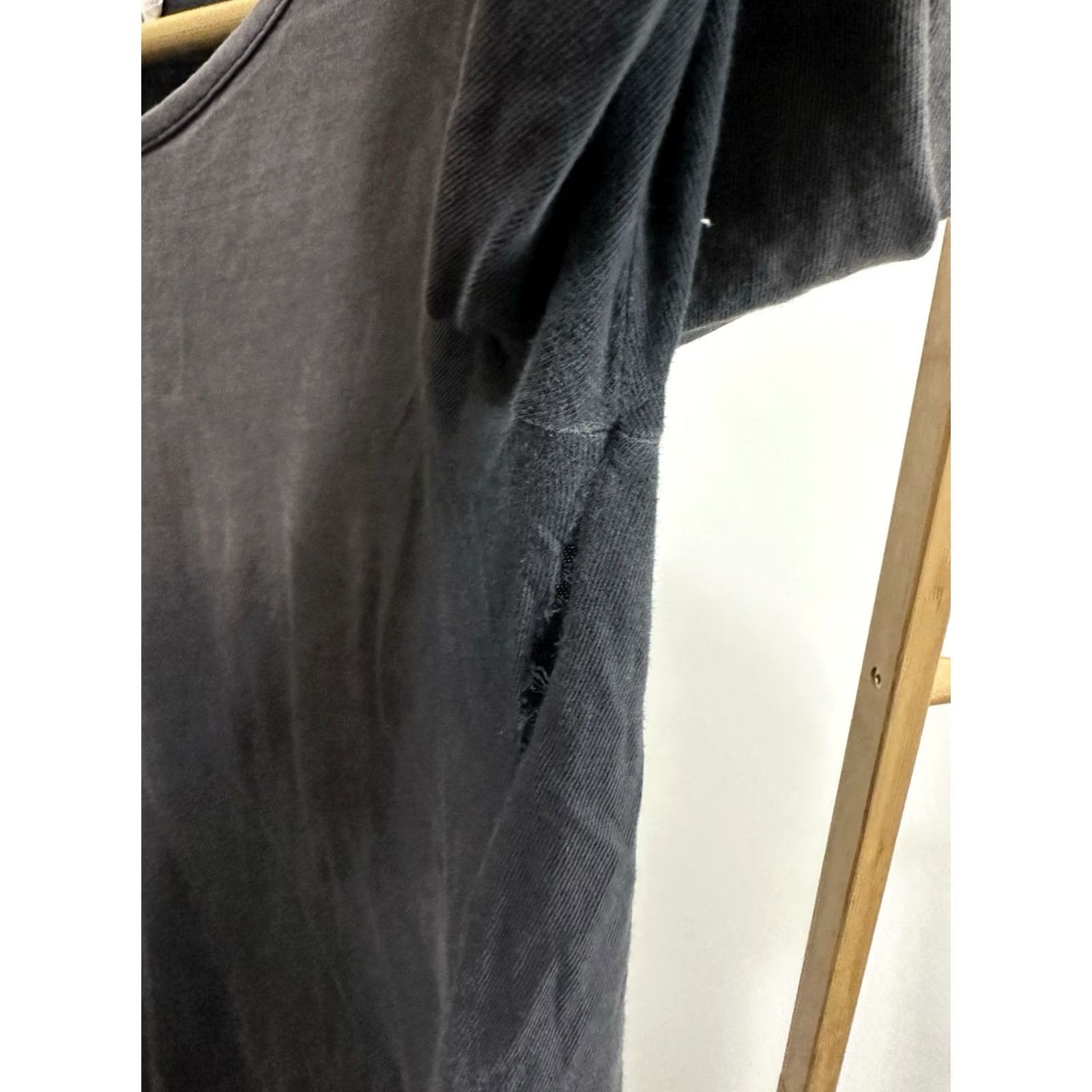 Vintage VTG Gradient Sun Faded Women's Worn WIP Work Cropped Top Shirt Blouse M Size M / US 6-8 / IT 42-44 - 6 Thumbnail