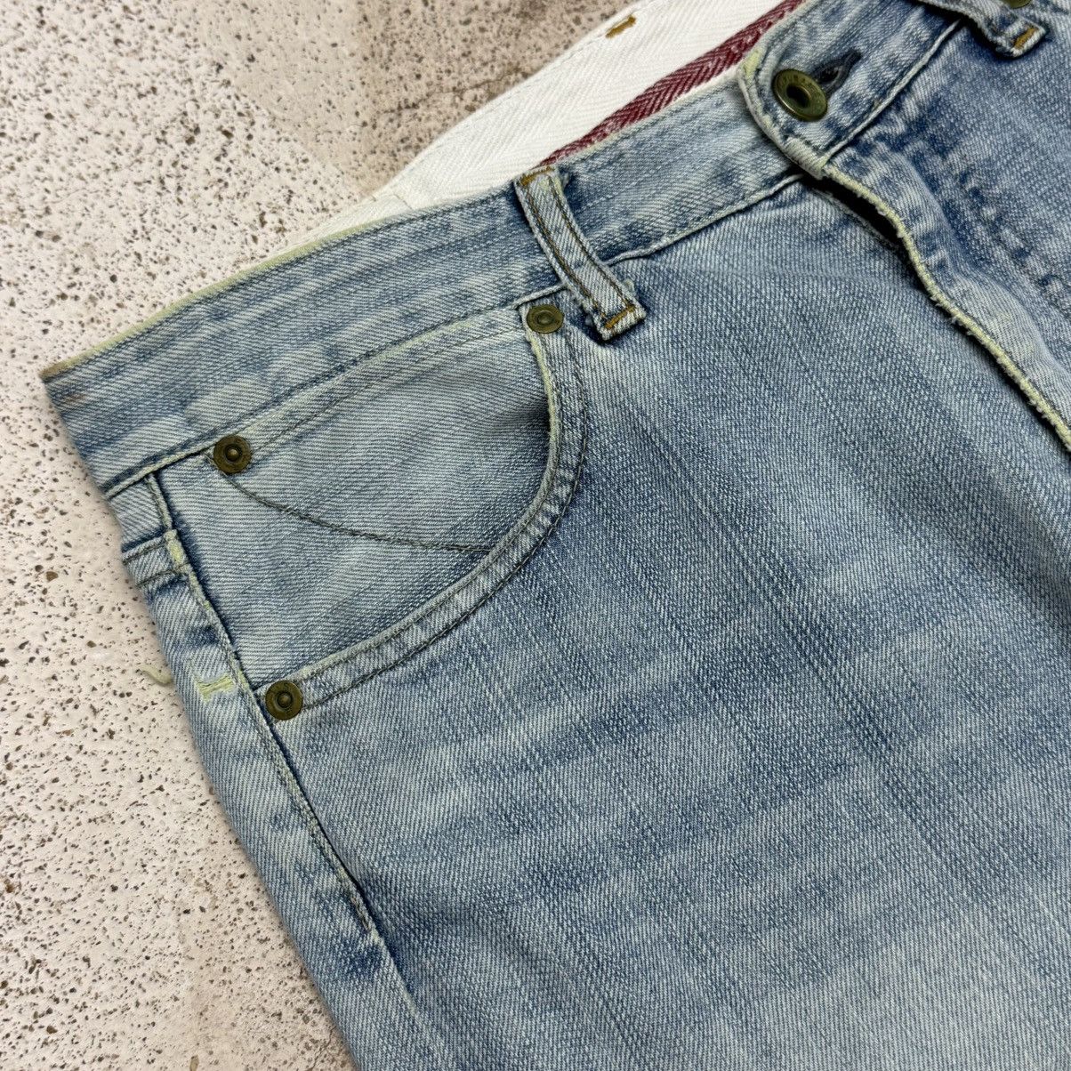 Element Element Distressed Flourescent Thread Denim Pants Size US 29 - 7 Thumbnail