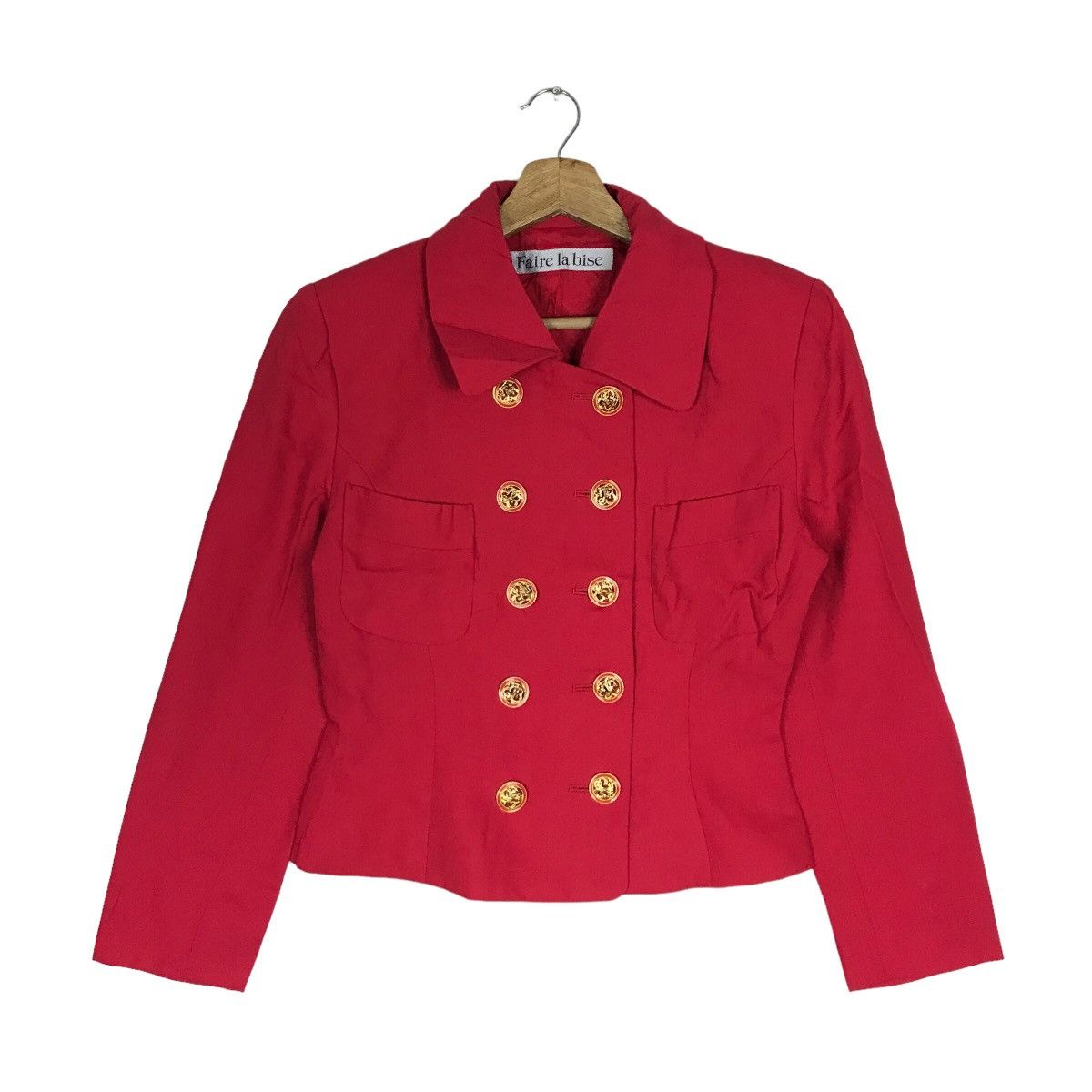 Vintage Faire la bise Crop Top Coat Jacket
