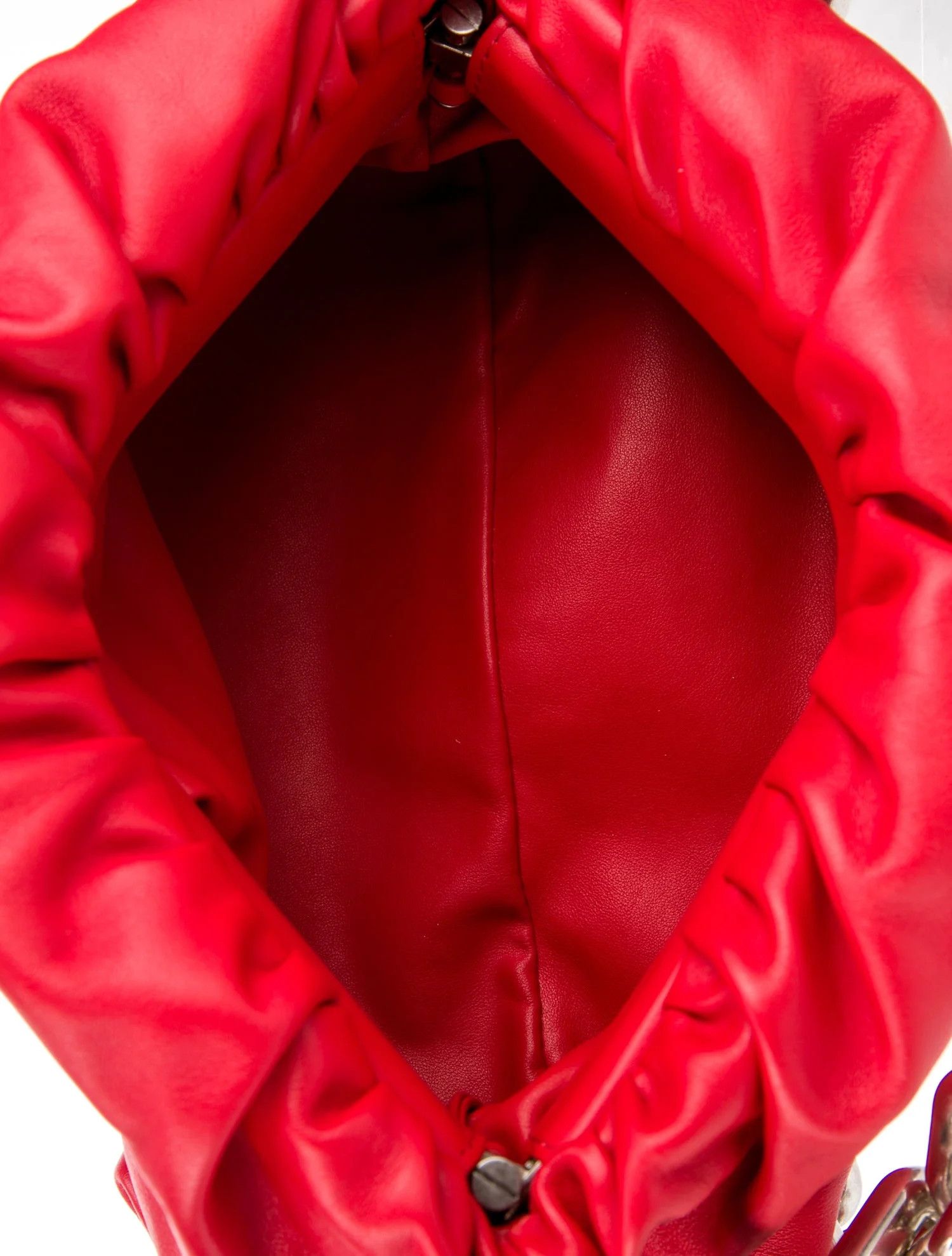 Bottega Veneta o1n1vont1124 Size: OS / Chain Pouch in Red Size ONE SIZE - 6 Thumbnail