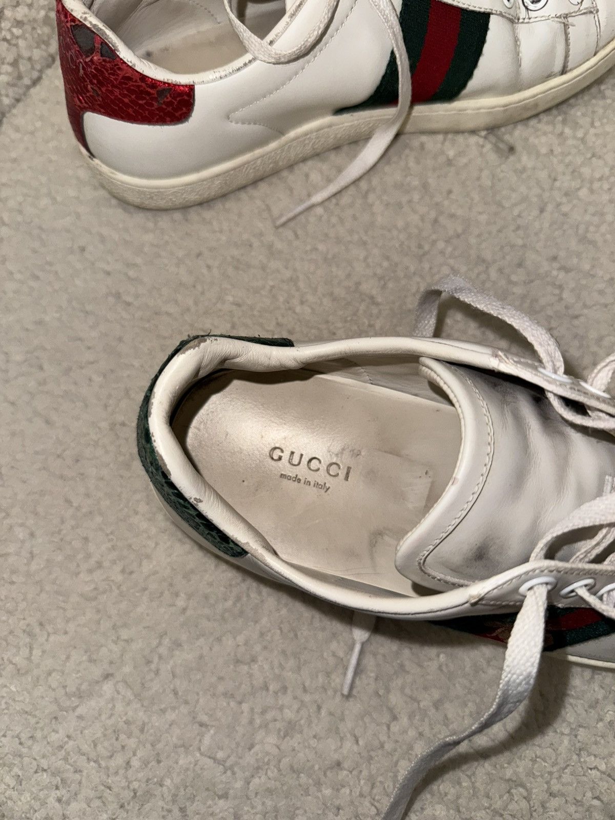 Gucci Gucci Ace Sneakers Size US 6.5 / IT 36.5 - 10 Thumbnail