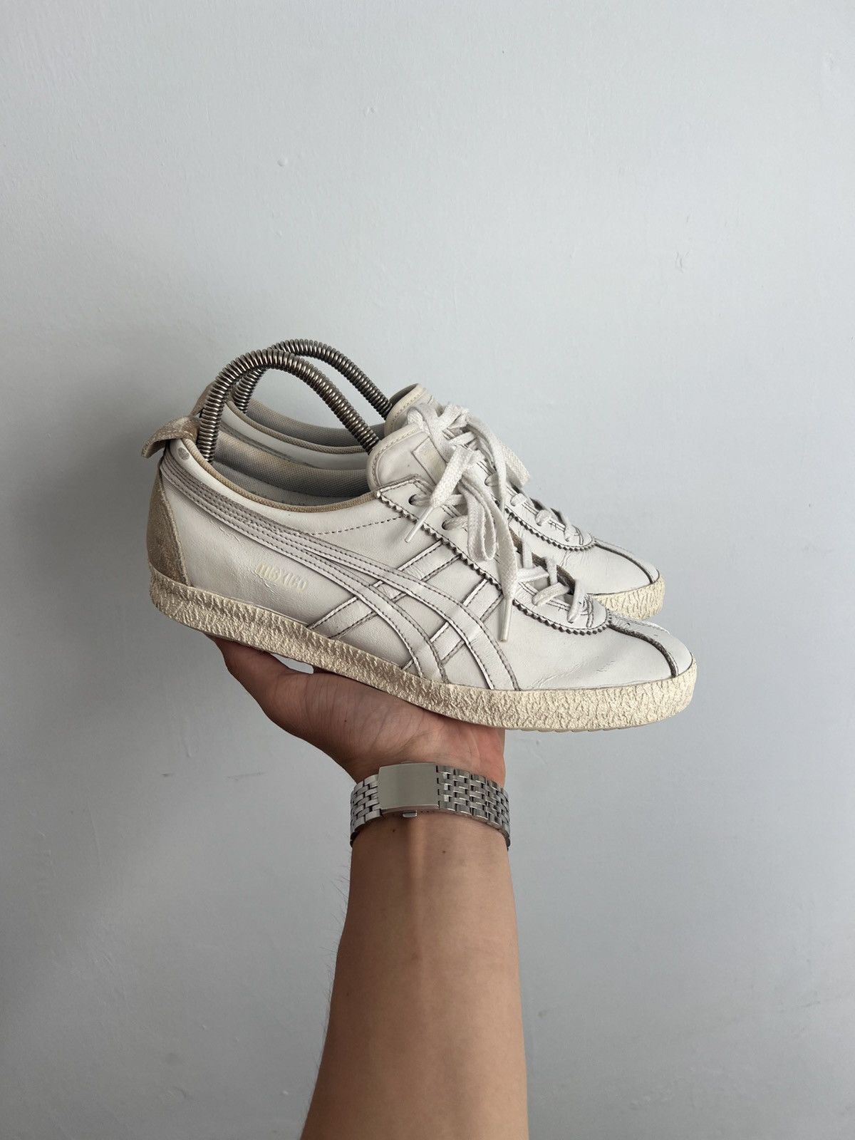 Asics Vintage Asics Tiger Onitsuka White Sneakers Size US 8 / EU 41 - 1 Thumbnail