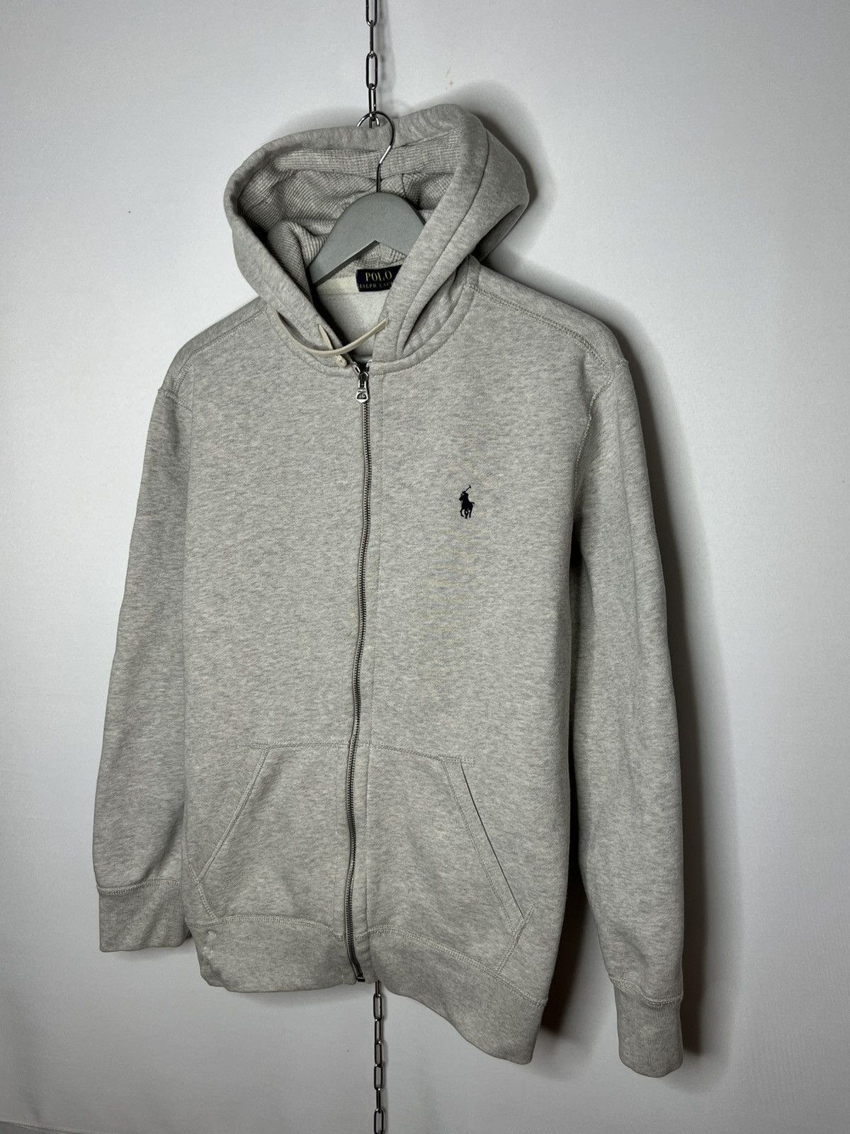 Polo Ralph Lauren Vintage Polo Ralph Lauren Full Zip Hoodie Pony Rare Size US L / EU 52-54 / 3 - 2 Thumbnail