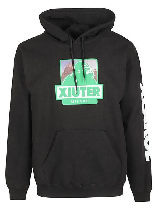 Iuter IUTER Women Hoodies 23SISH62 BLACK Black Size S / US 4 / IT 40 - 1 Thumbnail