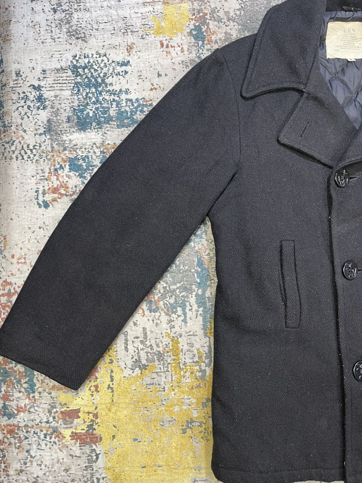 Vintage Vintage USN Navy Issue Peacoat Size US S / EU 44-46 / 1 - 2 Thumbnail
