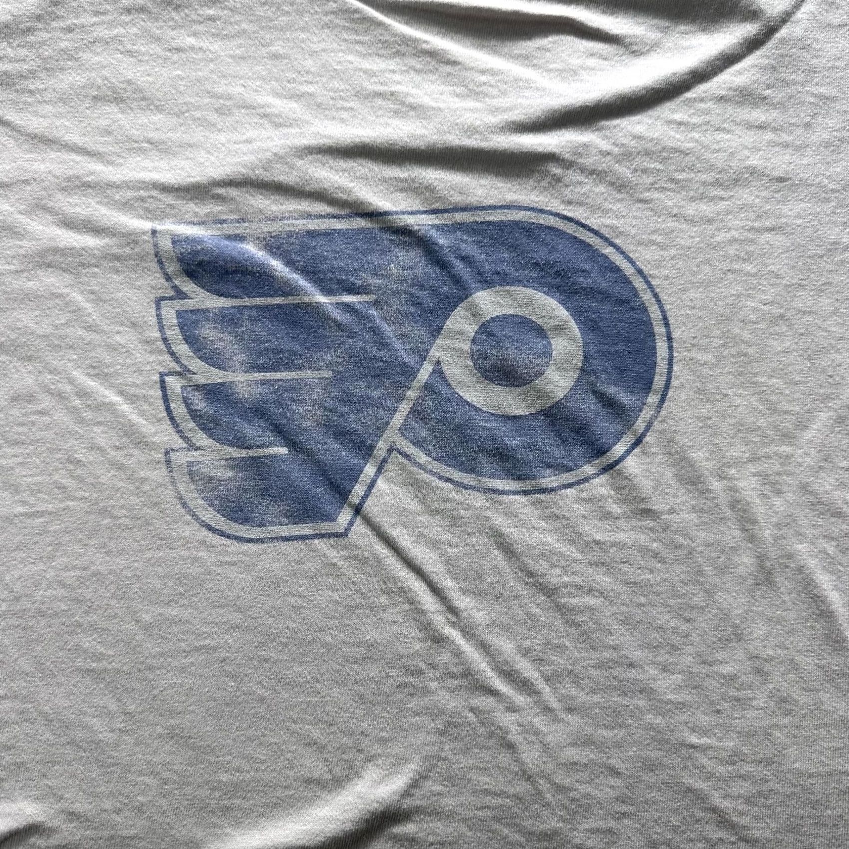 Vintage VINTAGE Philadelphia Flyers Shirt Mens L White Gagne 12 Hockey Graphic Tee Crewneck Size US L / EU 52-54 / 3 - 2 Thumbnail