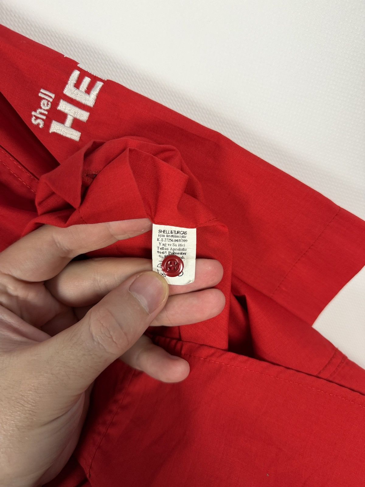 Ferrari Ferrari Shell V-Power Short Sleeve Shirt Button Up F1 Size S Size US S / EU 44-46 / 1 - 10 Thumbnail