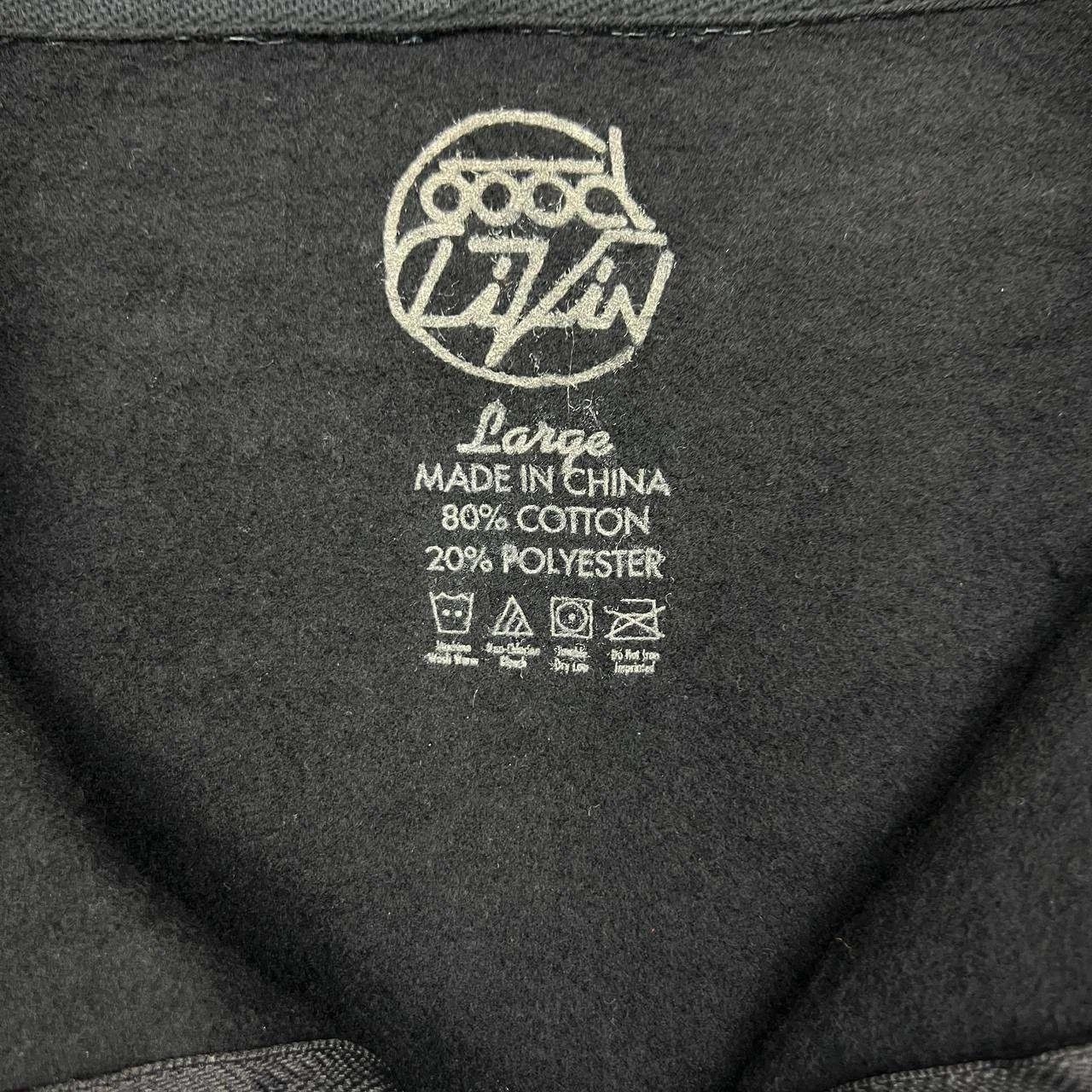 Other Good Livin Hoodie Men Black Fleece Lined Full Zip New L Size US L / EU 52-54 / 3 - 7 Thumbnail