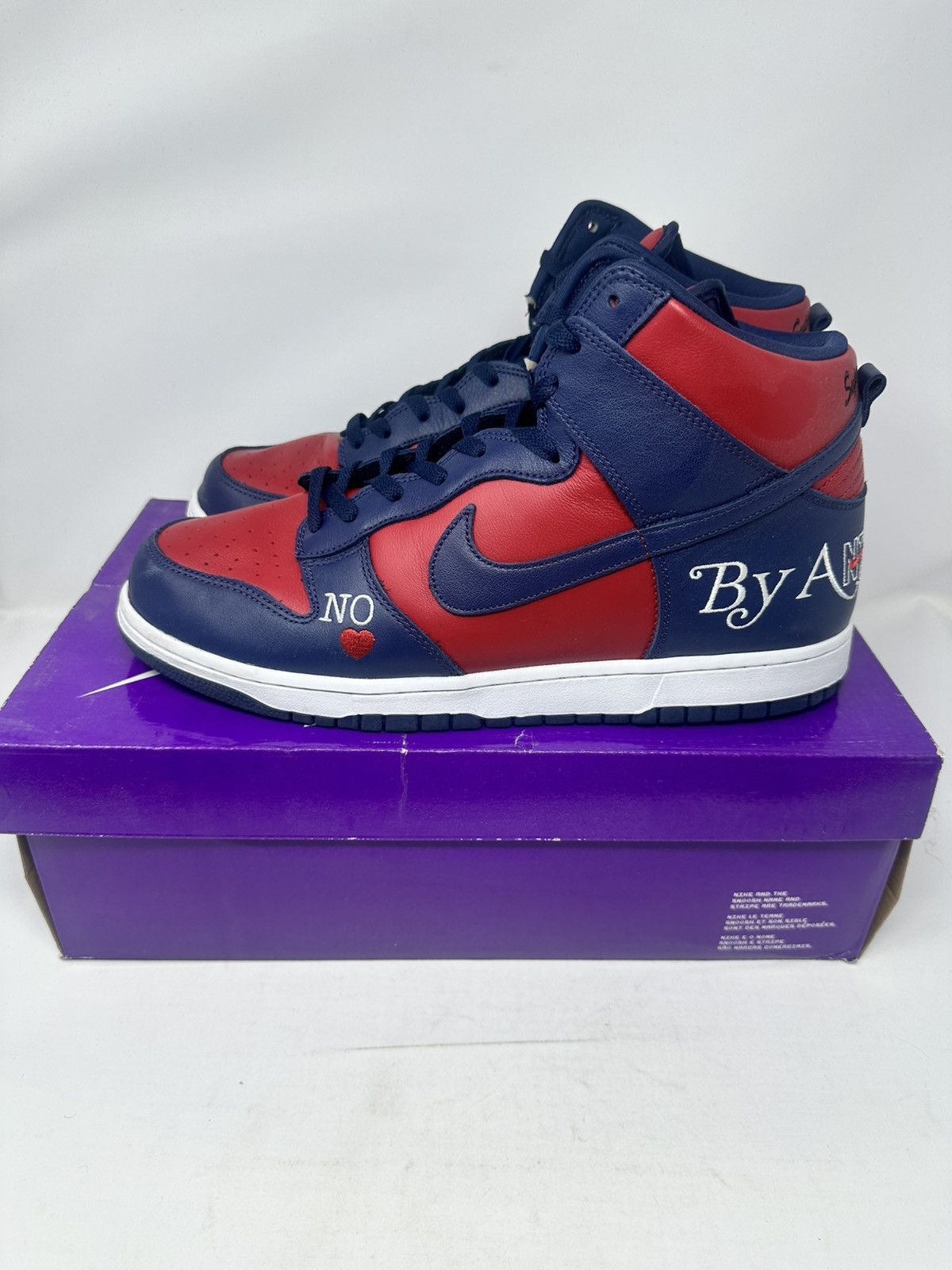 Supreme Supreme Nike SB Dunk High By Any Means Size US 13 / EU 46 - 2 Thumbnail