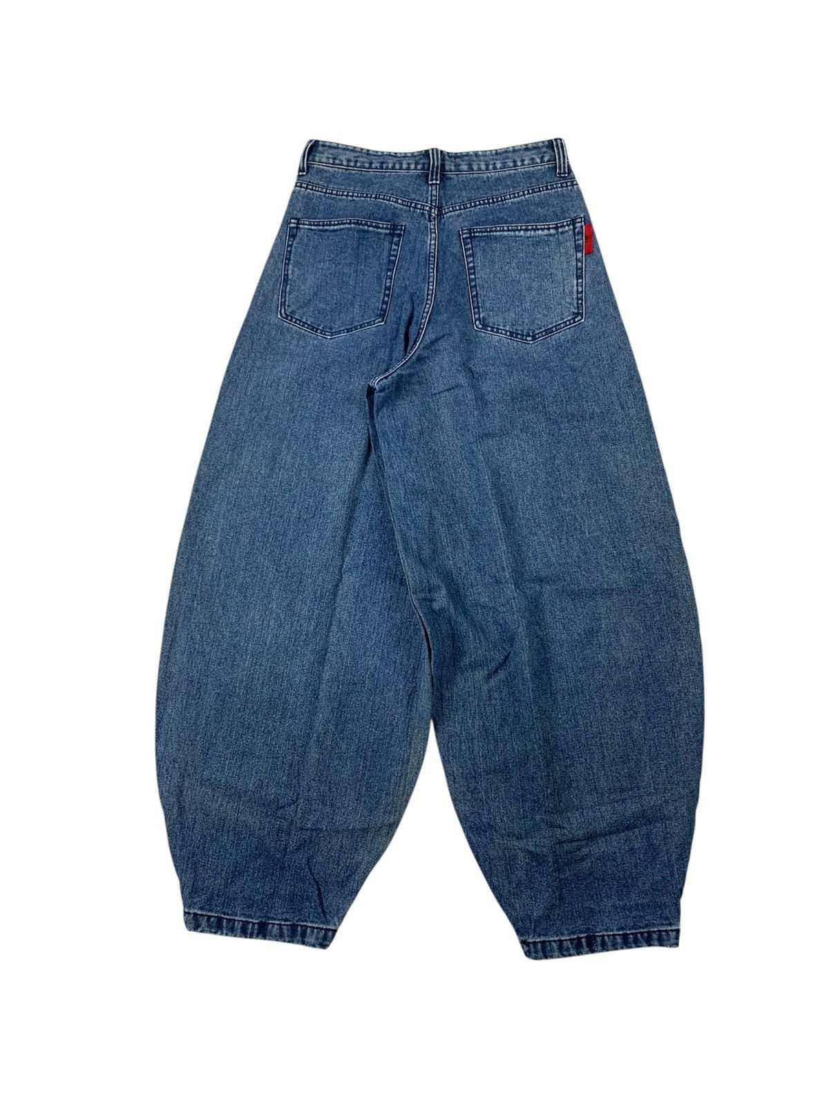 Yohji Yamamoto Kichul heavyweight ballon fit denim pants Size US 30 / EU 46 - 2 Thumbnail