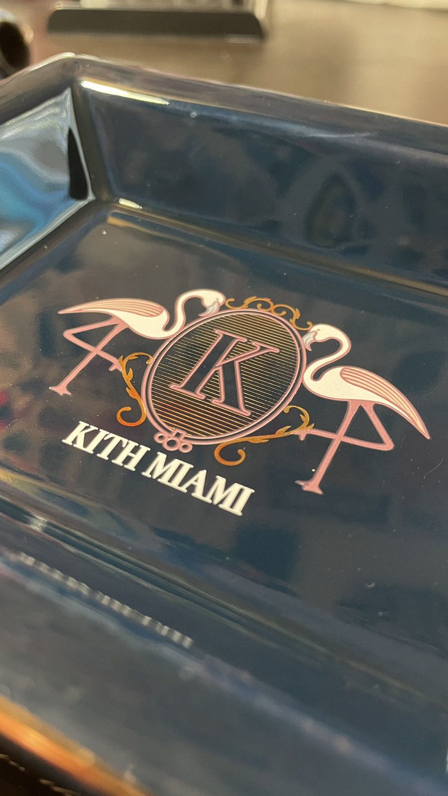 Kith Ceramic catch all tray Miami flamingo kith Size ONE SIZE - 3 Thumbnail