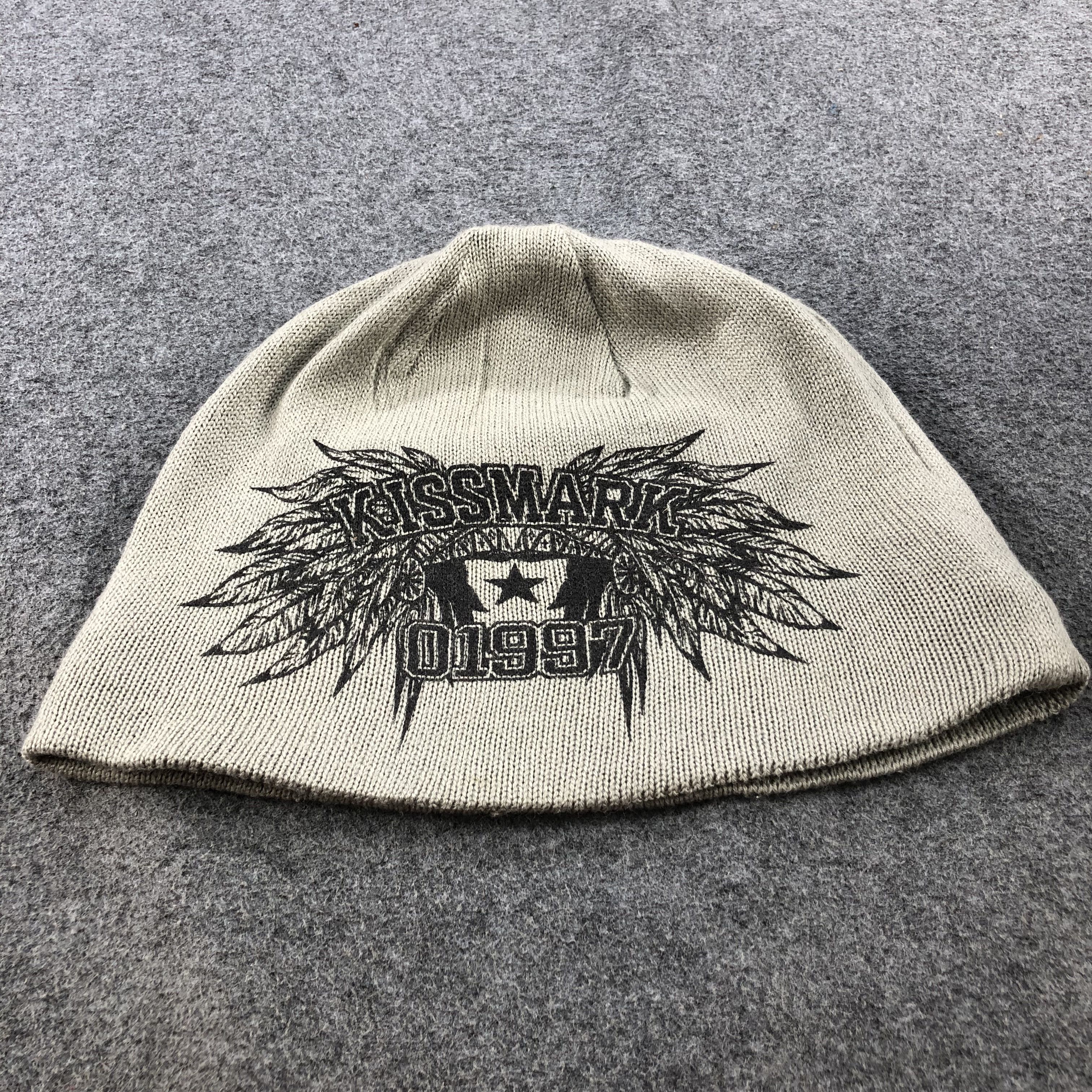 Vintage Kissmark 01997 Reversible Beanie Snowcap Snow Hat B196 Size ONE SIZE - 5 Thumbnail
