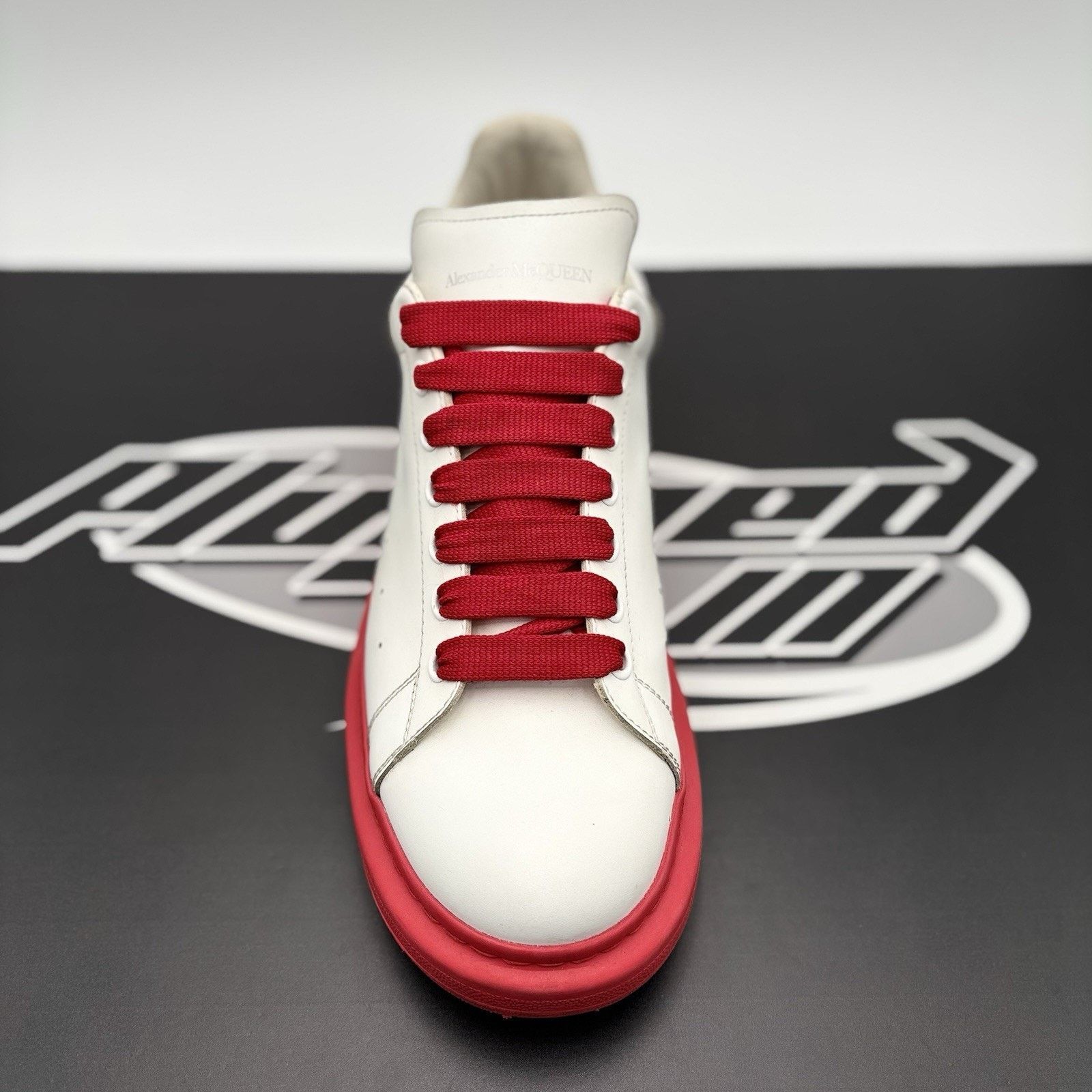 Alexander McQueen Alexander McQueen Oversized ' White Red Sole ' | GREAT COND! Size US 12 / EU 45 - 5 Thumbnail