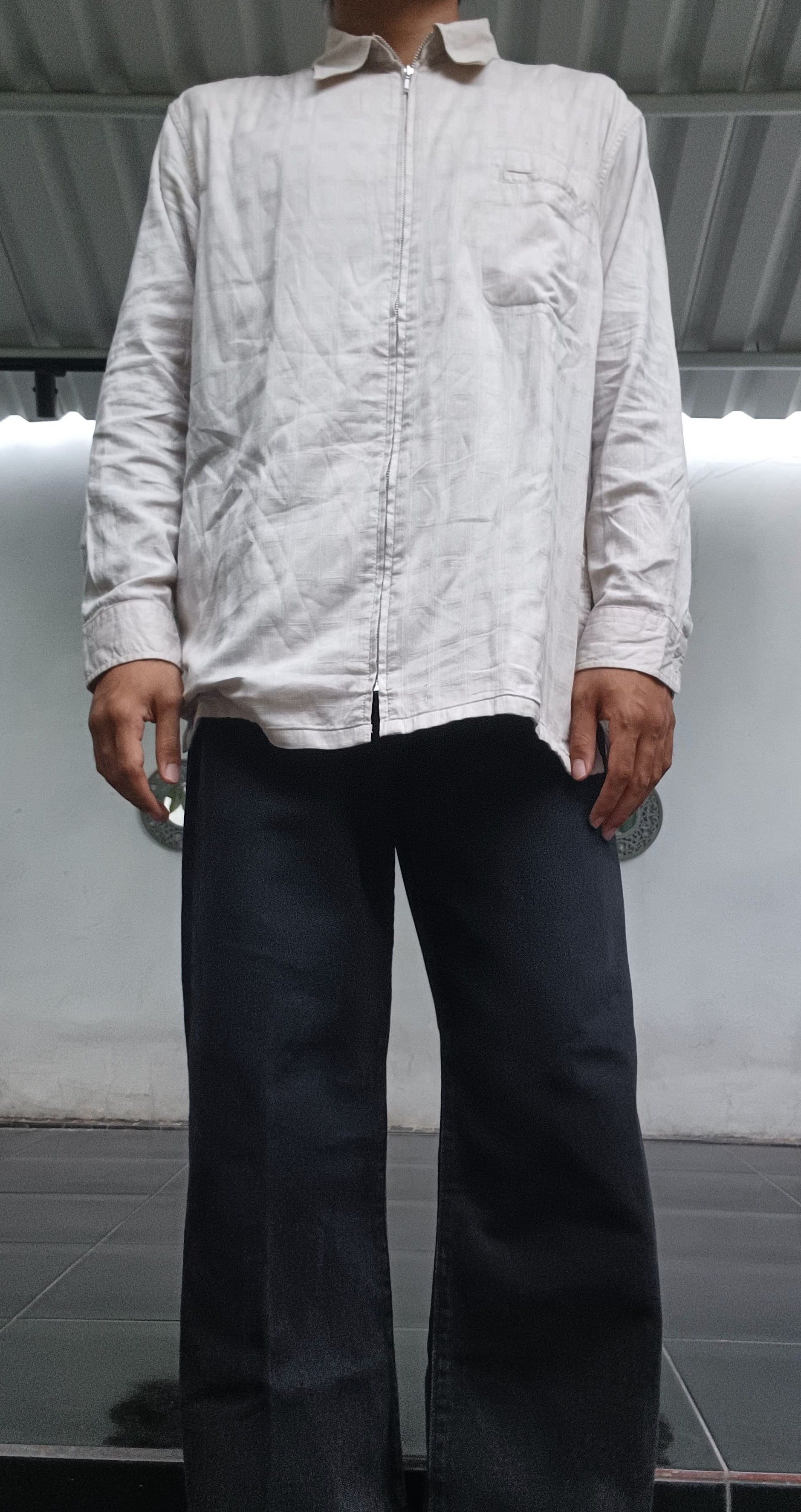 Yohji Yamamoto SACSNY Y'SACCS Yohji Yamamoto Zipper Shirt Size US L / EU 52-54 / 3 - 5 Thumbnail
