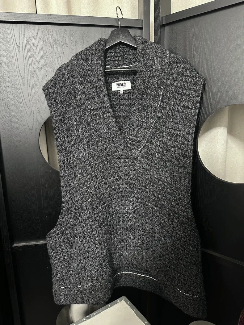 Maison Margiela MM6 Maison Margiela Knitted Vest Size US M / EU 48-50 / 2 - 1 Thumbnail