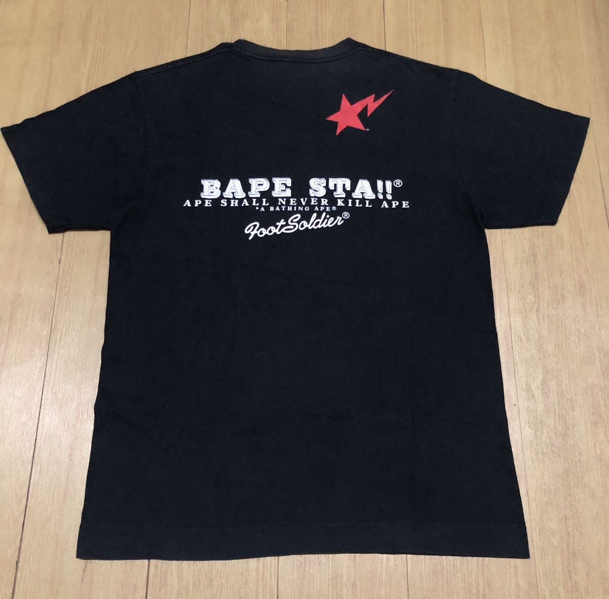 Bape Bape Sta Beethoven Foot Soldier Tee Size US L / EU 52-54 / 3 - 3 Thumbnail