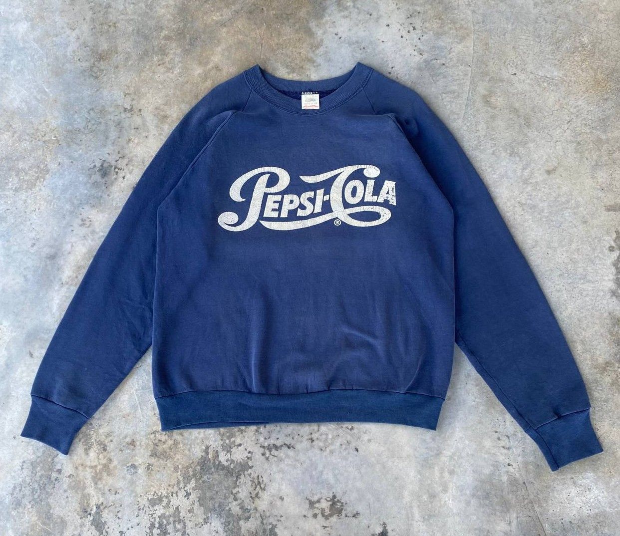 Vintage BINDING OFFER🔥RARE VINTAGE 80S PEPSI-COLA FADED BLUE Size US L / EU 52-54 / 3 - 2 Thumbnail