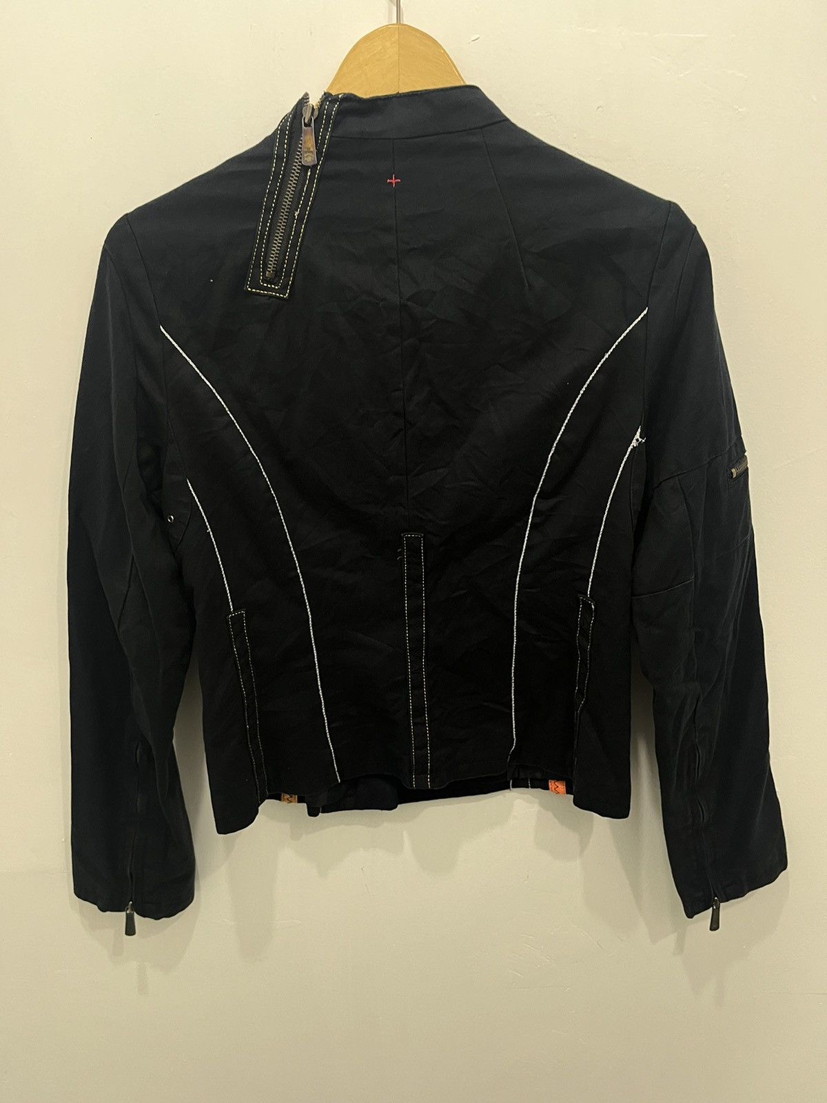 Japanese Brand Zipper Saint Cross Punk RocknRoll L.G.B Style Jacket Size US S / EU 44-46 / 1 - 9 Thumbnail