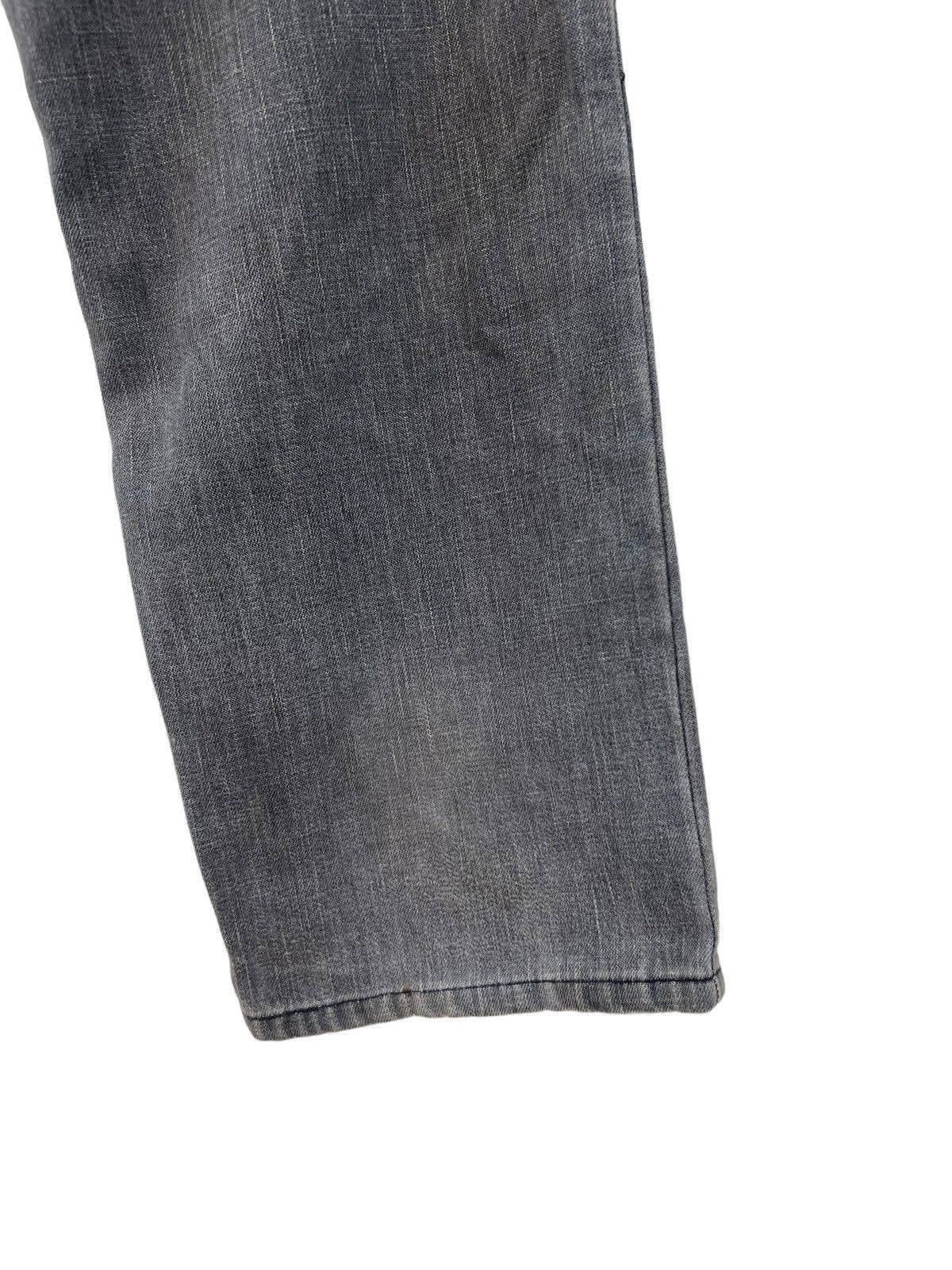 Swagger Vintage MANIFEST GELW Japan Dirty Mud Grey Denim Jeans Size US 31 - 21 Thumbnail