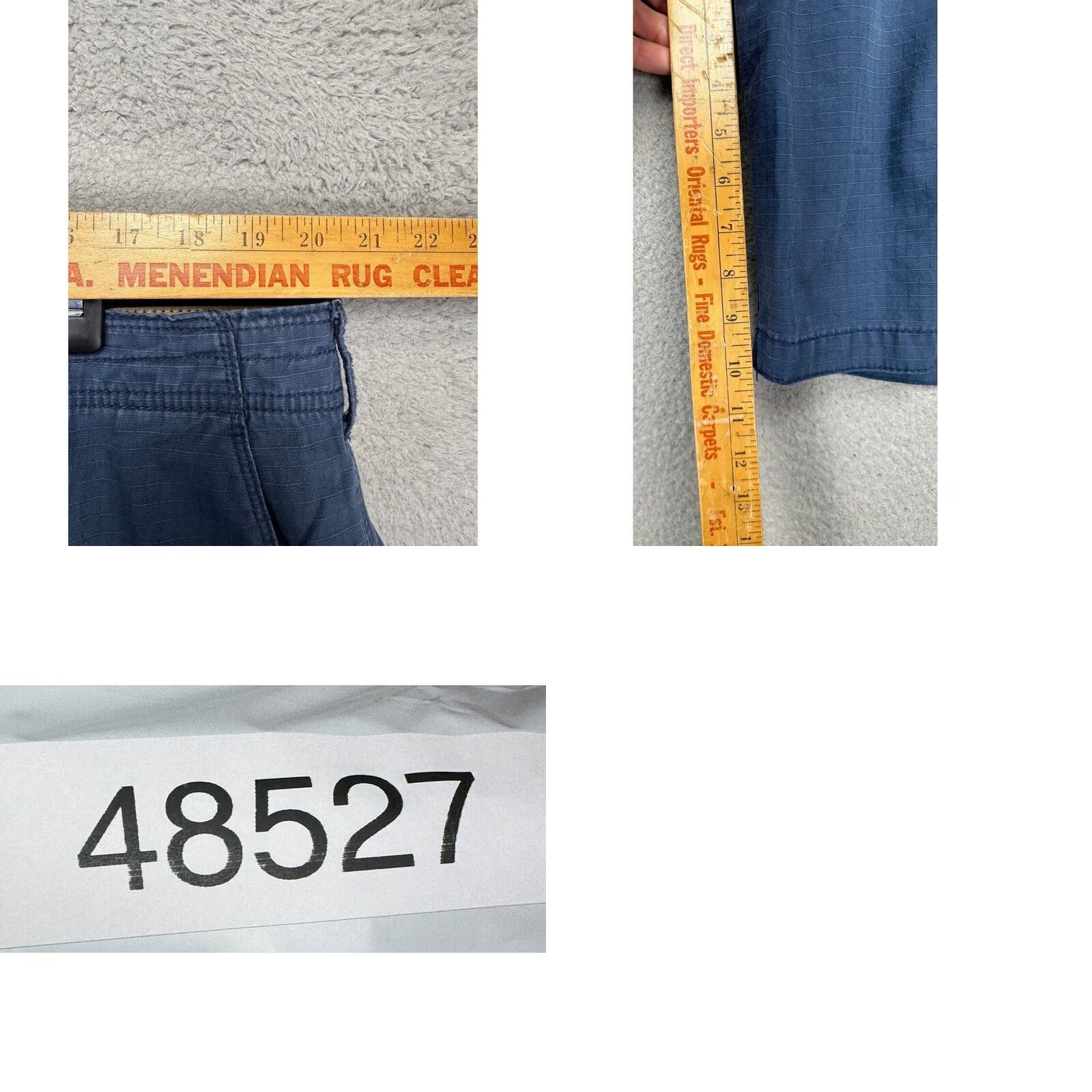 Izod Izod Saltwater Shorts Mens 40X10.5 Blue Cargo Ripstop Flat Front Pockets Outdoor Size US 40 / EU 56 - 8 Thumbnail