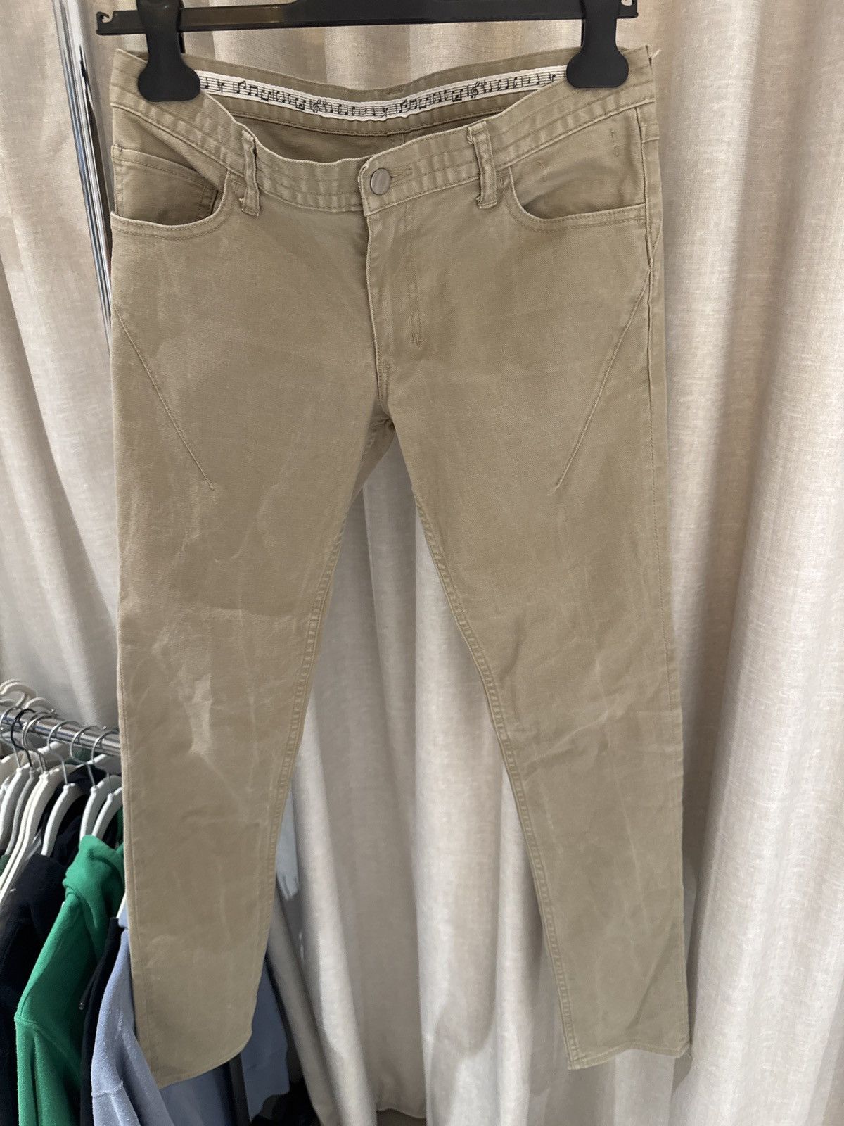 Number (N)ine SS07 "About A Boy" Crying Heart Pain Denim