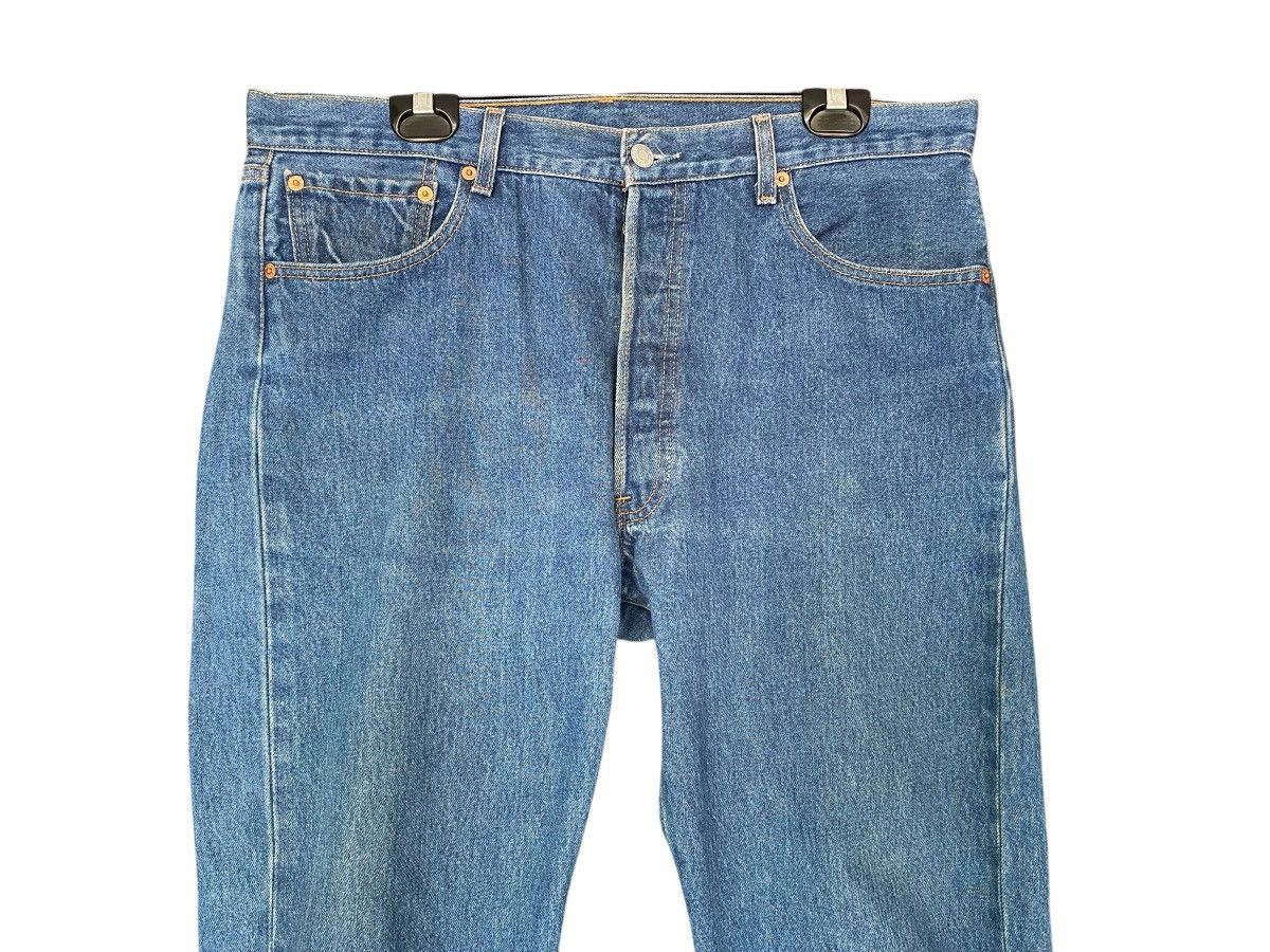 Levi's Vintage LEVI’S 501xx Mexico Heather Blue Jeans Size US 36 / EU 52 - 4 Thumbnail