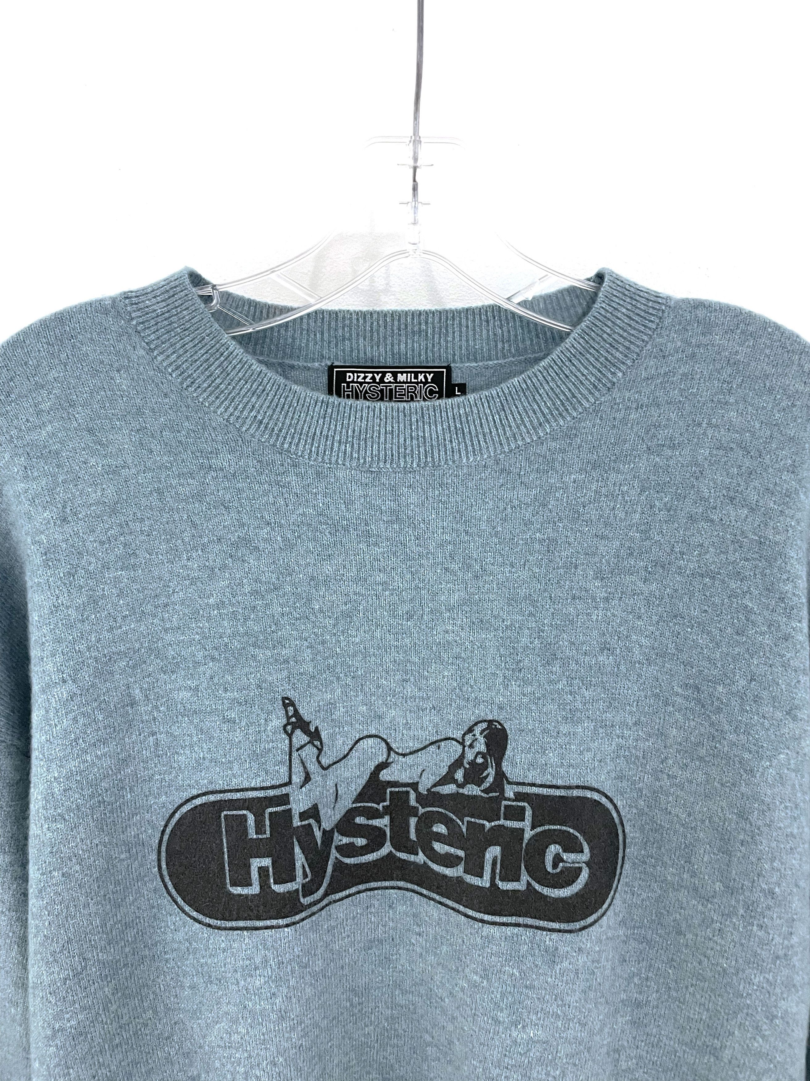 Hysteric Glamour Pill Logo Wool Sweater Size US L / EU 52-54 / 3 - 4 Thumbnail
