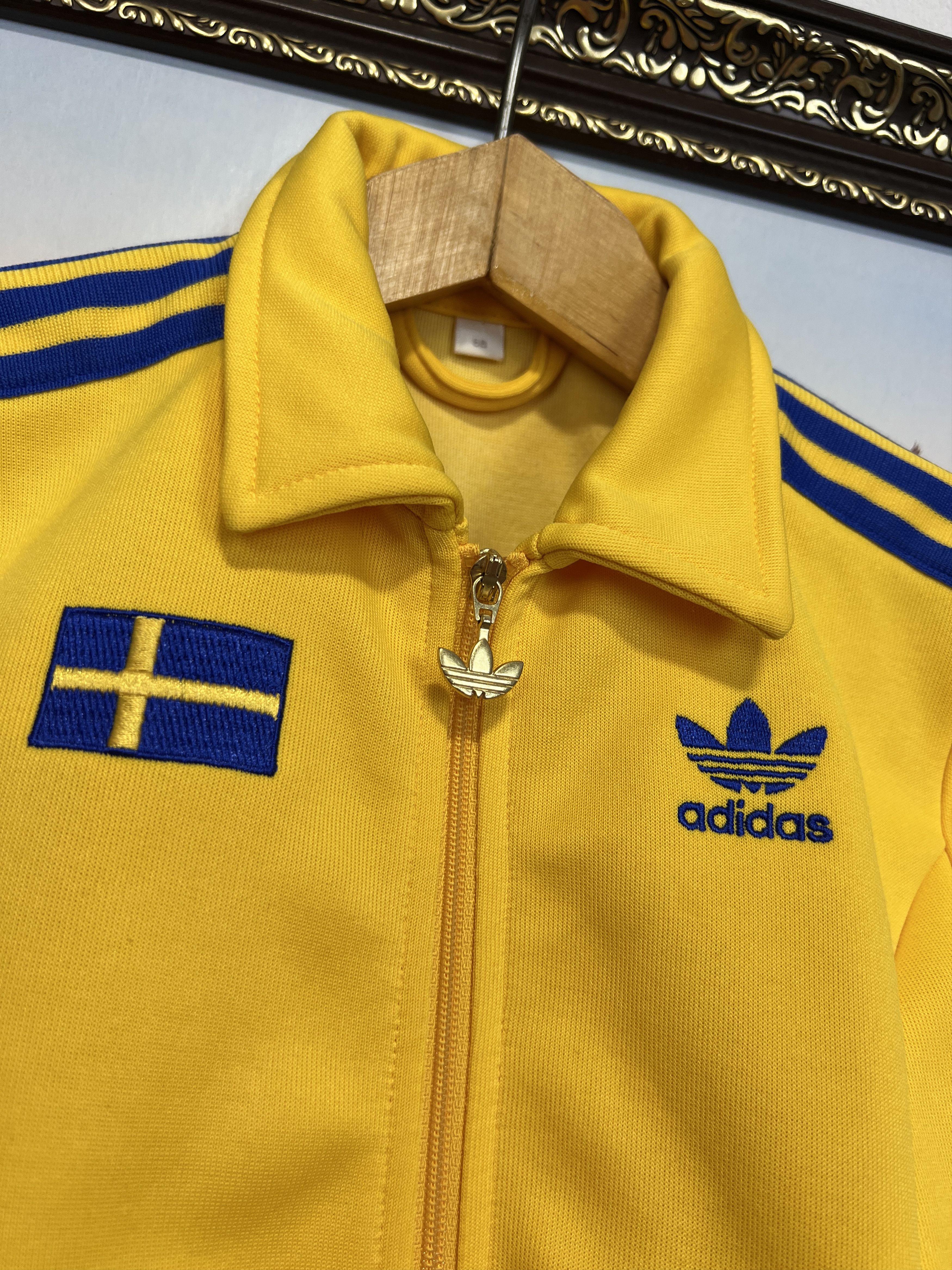 Adidas Sweden Football Jacket Track World Cup Size Boys 6M Size US XXS / EU 40 - 5 Thumbnail