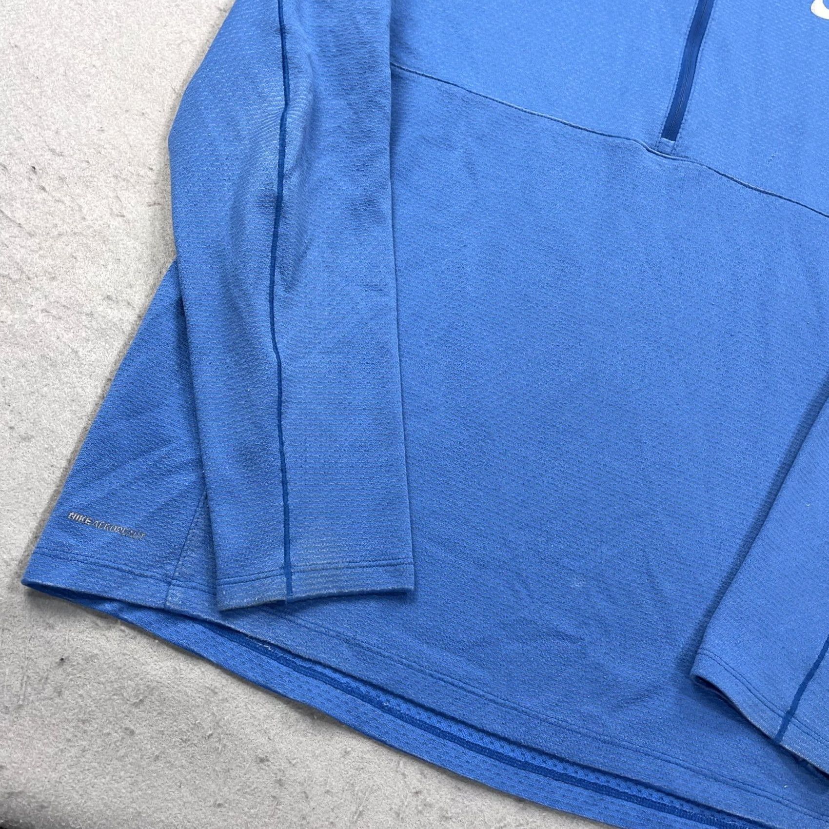 Nike Nike Golf Jacket Mens L Blue Aeroreact 1/4 Zip Pullover Nike Dri-Fit Sports Weatherwear Size US L / EU 52-54 / 3 - 5 Thumbnail