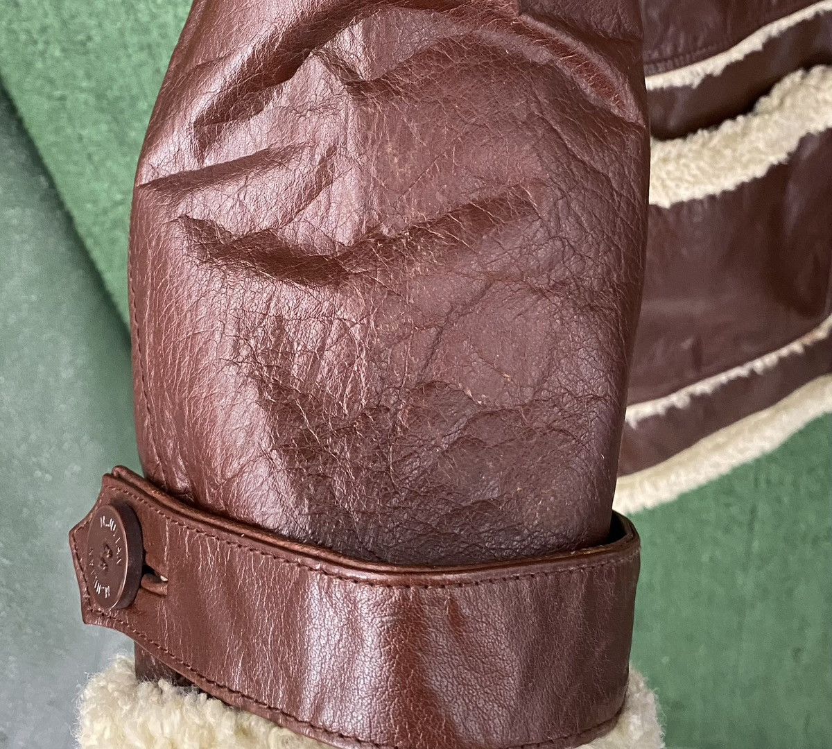 Wilsons Leather VTG Y2K Wilsons Leather Leather Sherpa Lined Jacket Large Size US L / EU 52-54 / 3 - 8 Thumbnail