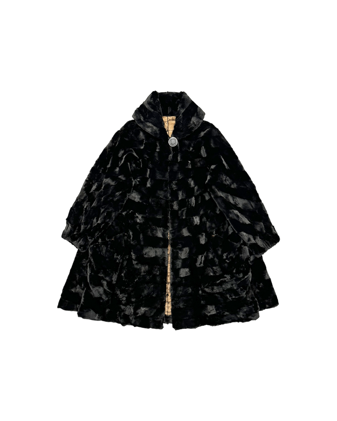 Fendi Fendi AW90 Onice Patchwork Lining Fur Coat Size S / US 4 / IT 40 - 6 Thumbnail