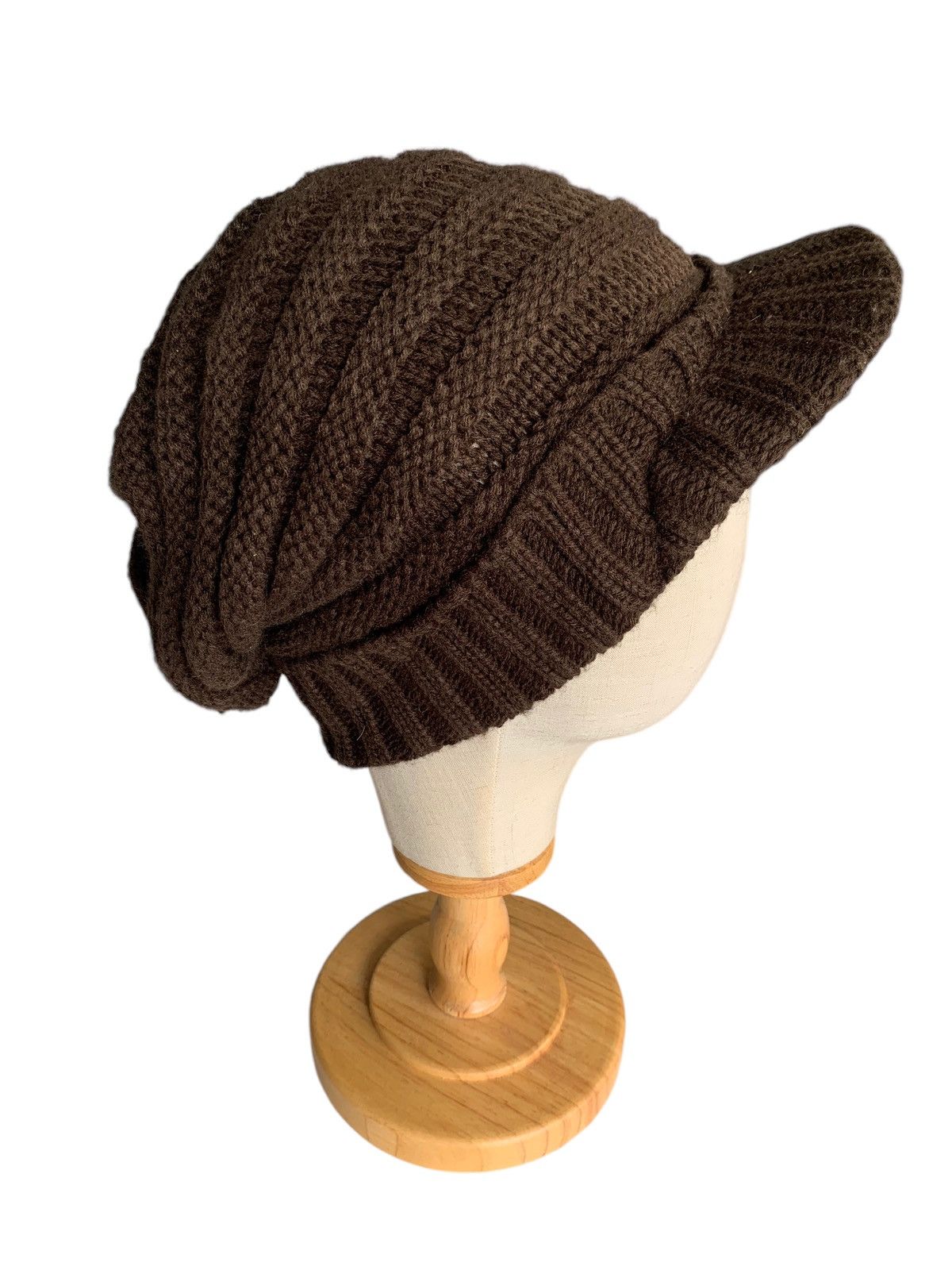 Japanese Brand × Kapital × Vintage Knitted crochet slouchy punk style Long Beanie Hats Size ONE SIZE - 2 Thumbnail