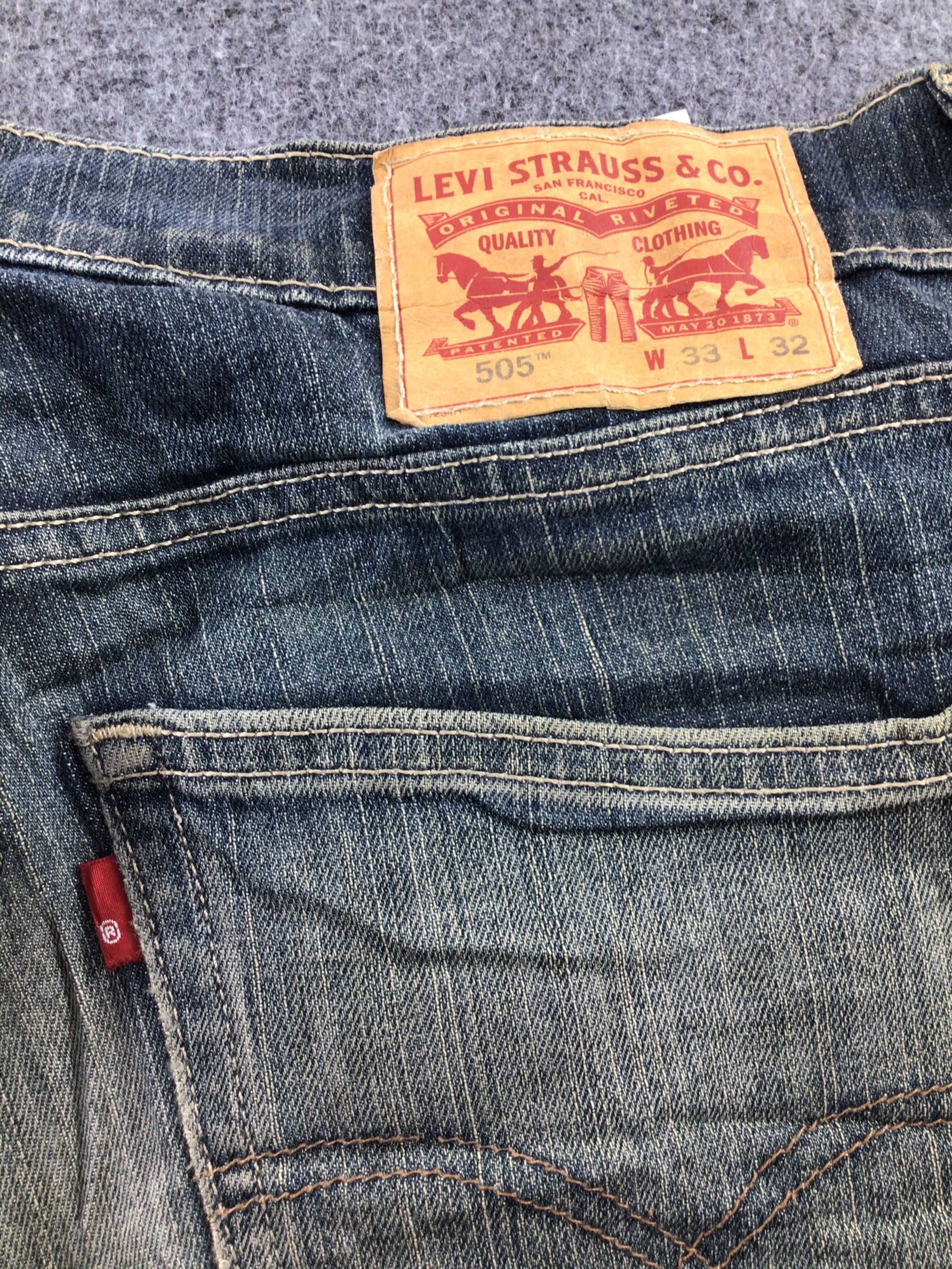 Levi's × Vintage Vintage Levis 505 Jeans-JM373 Size US 35 - 5 Thumbnail