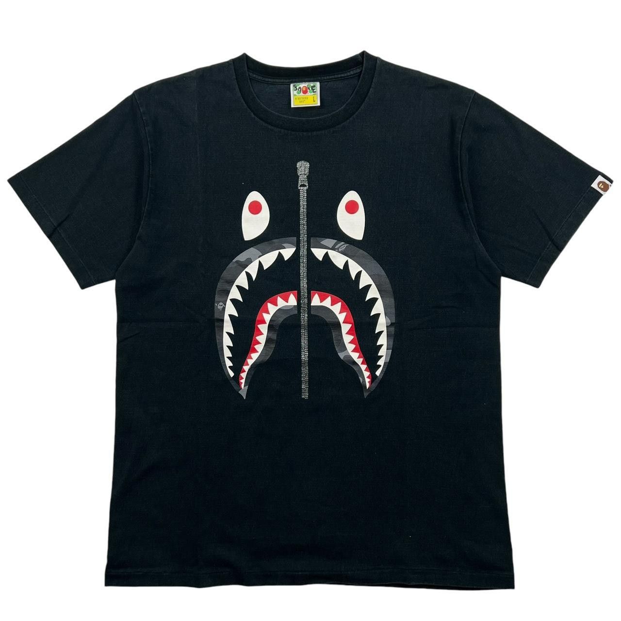 Bape Bape A Bathing Ape Shark Head T-Shirt - Large Size US L / EU 52-54 / 3 - 1 Thumbnail