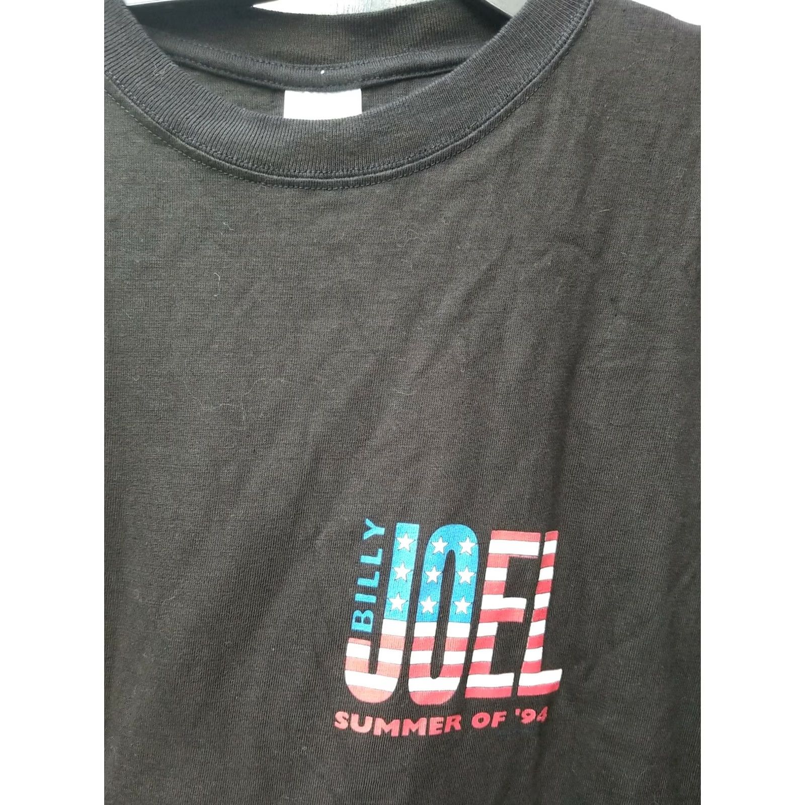 Vintage VINTAGE Billy Joel Shirt XL Black Licensed 1994 Summer Heart And Soul Tour Men Mens XL Shirt Size US XL / EU 56 / 4 - 2 Thumbnail