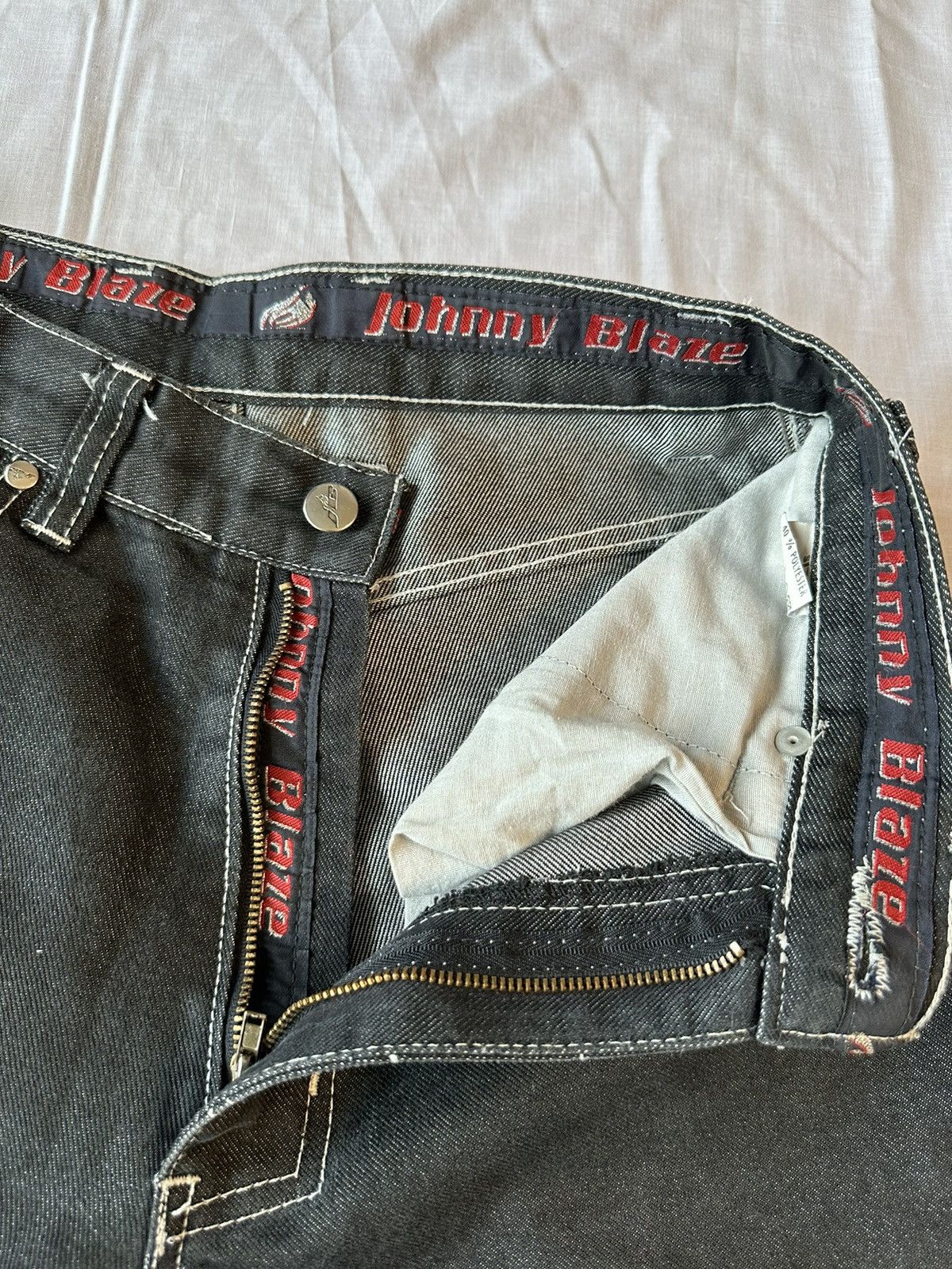Vintage Johnny Blaze Vintage Cargo Jeans Denim Pants size 28 Size 28" / US 6 / IT 42 - 12 Thumbnail