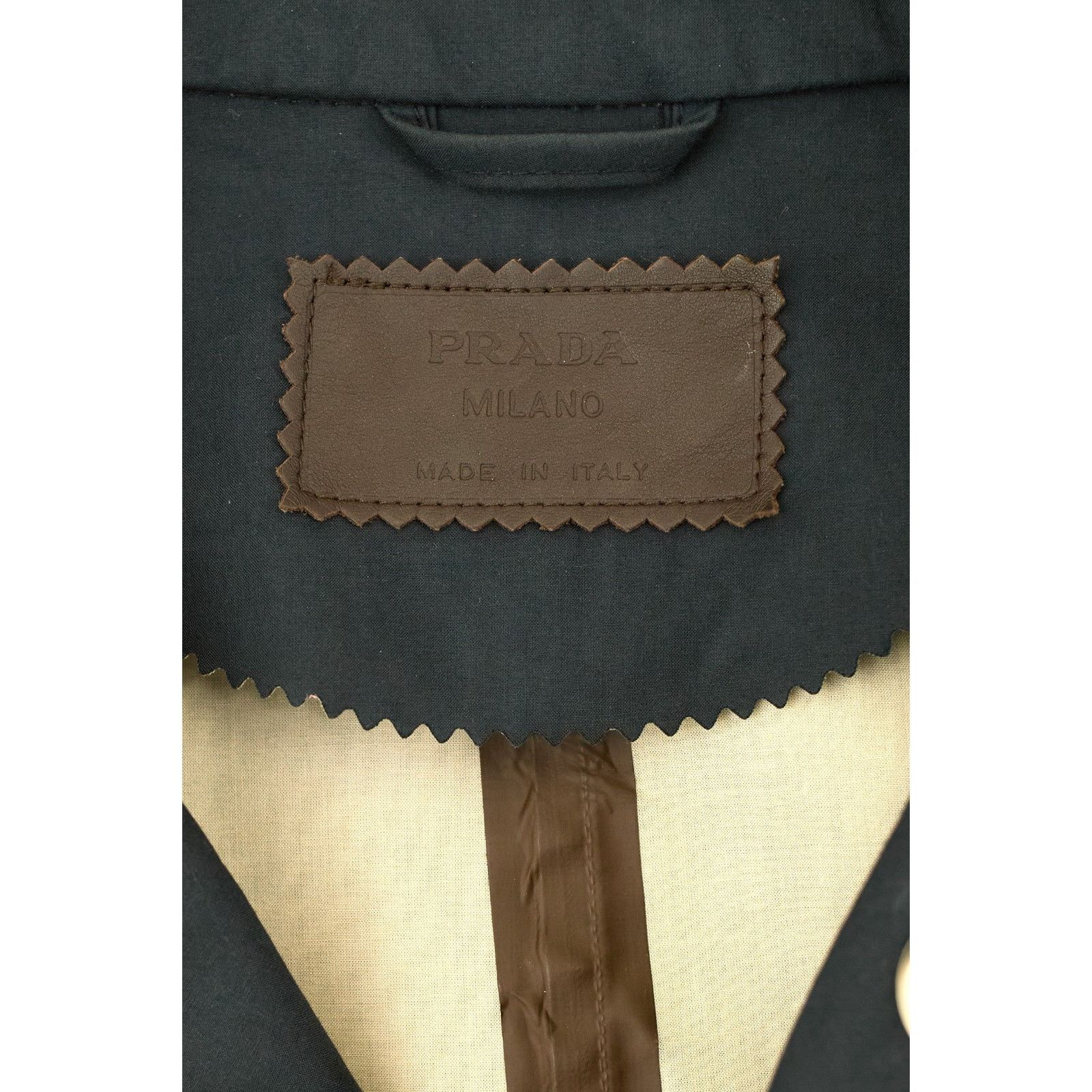 Prada Blue Button Up Coat Size M / US 6-8 / IT 42-44 - 3 Thumbnail